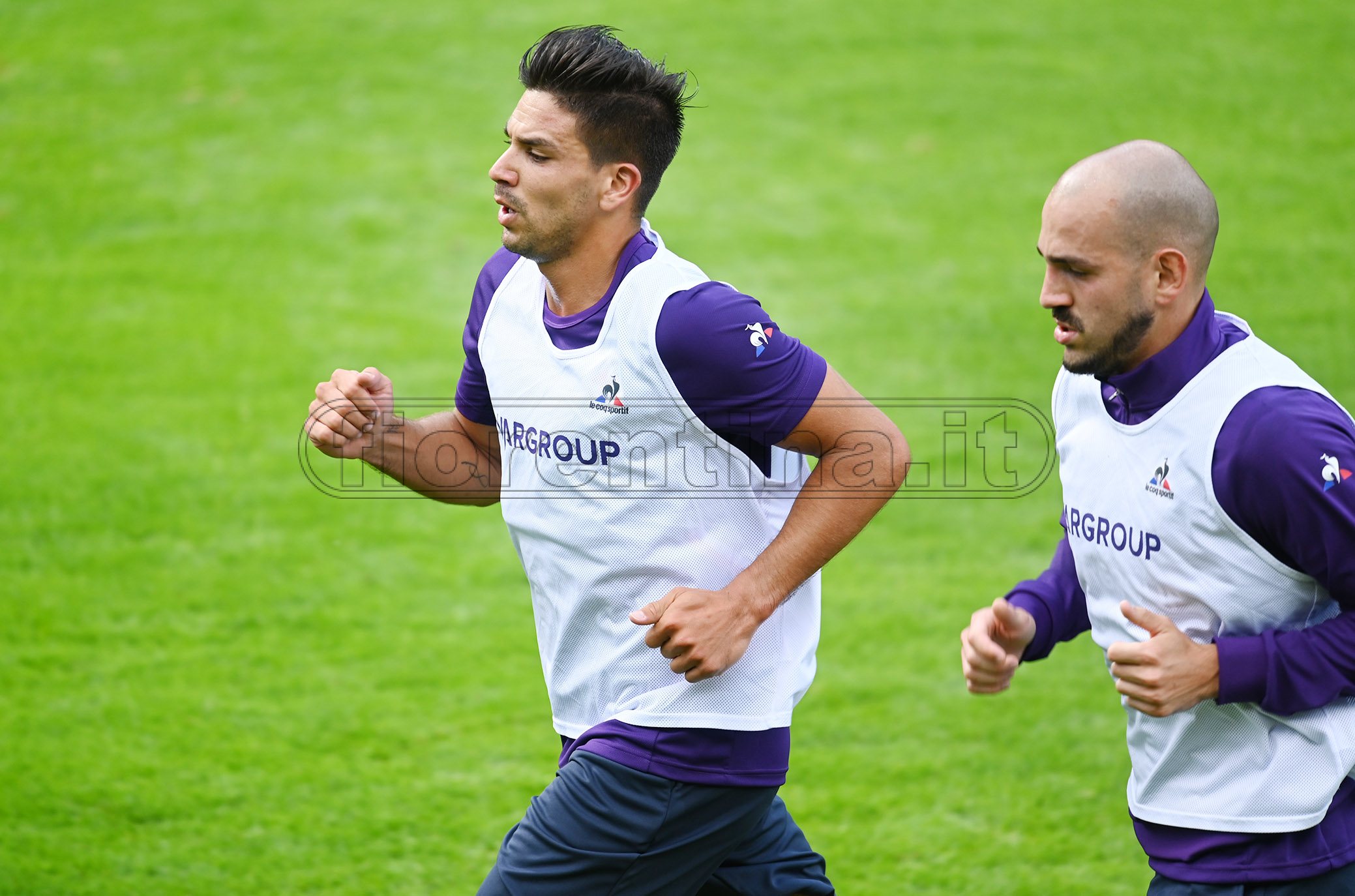 FIORENTINA 07-07-2019 RITIRO DI MOENA. RICCARDO SAPONARA E GIOVANNI SIMEONE. GALASSI SILVANO/SILPRERSS
