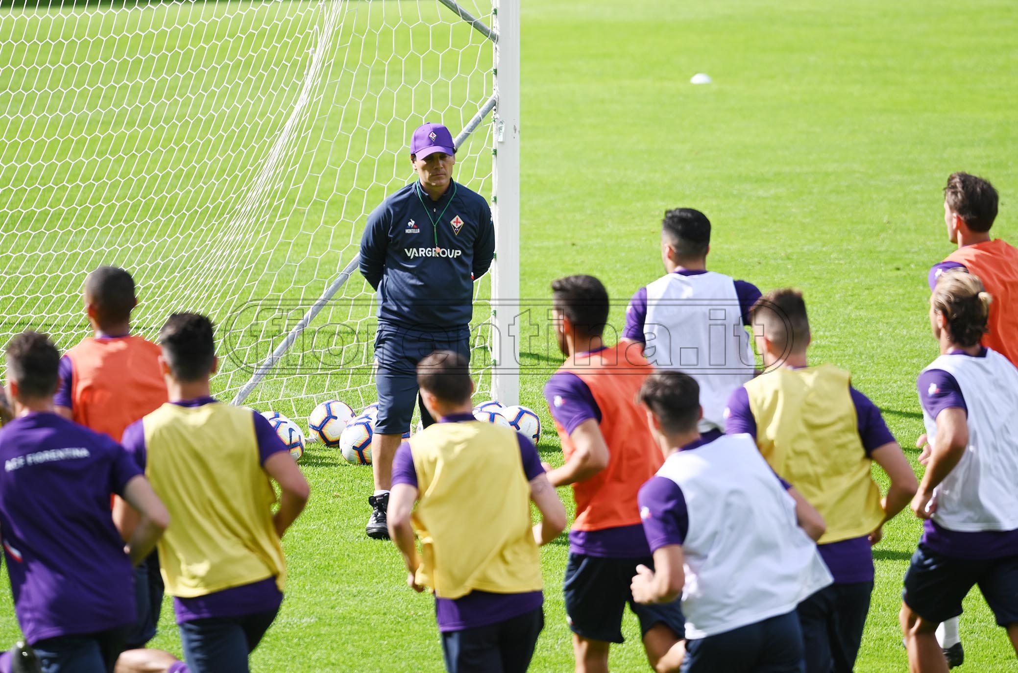 FIORENTINA 07-07-2019 RITIRO DI MOENA. VINCENZO MONTELLA . GALASSI SILVANO/SILPRERSS