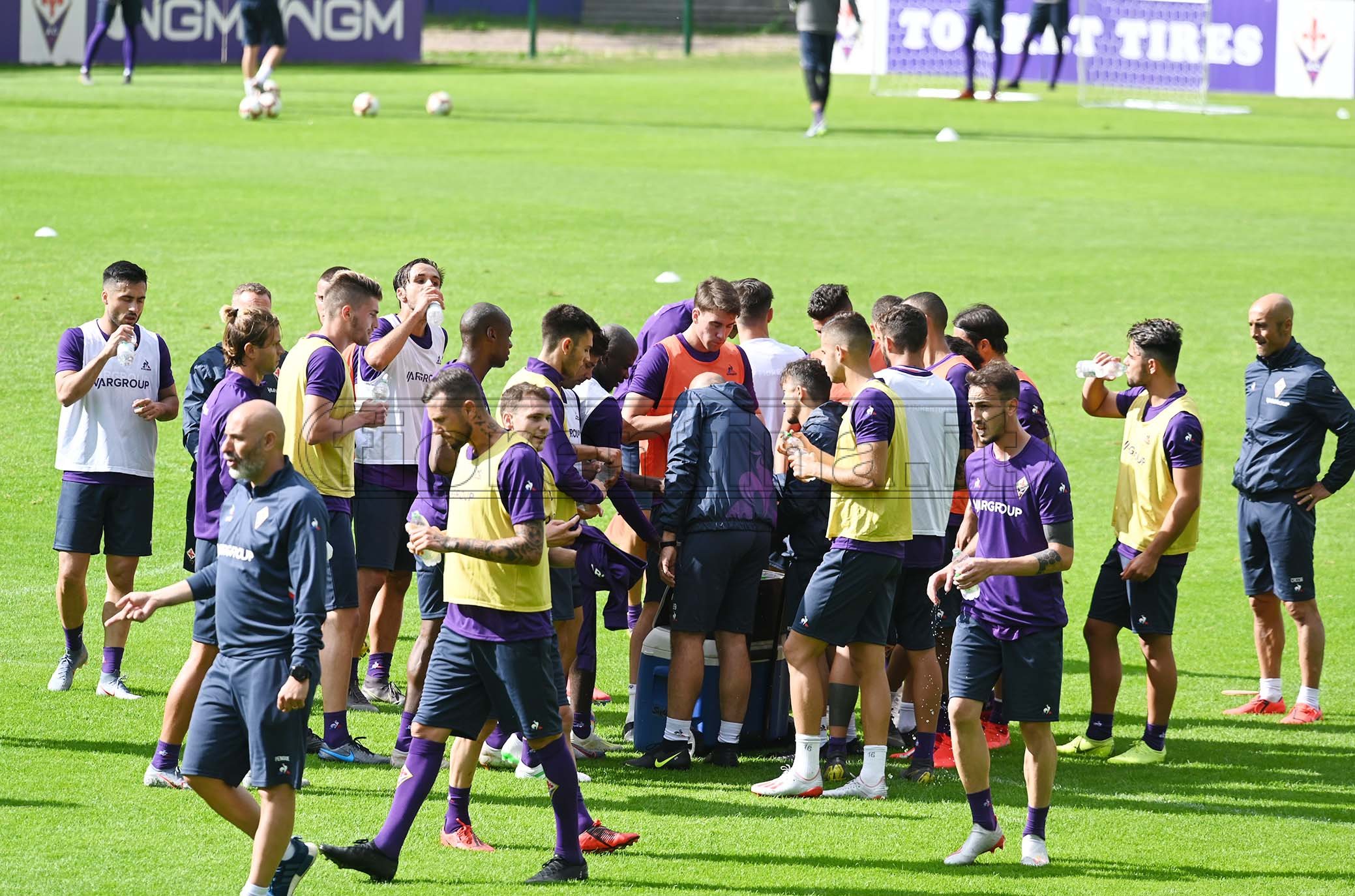 FIORENTINA 07-07-2019 RITIRO DI MOENA. GRUPPO. GALASSI SILVANO/SILPRERSS