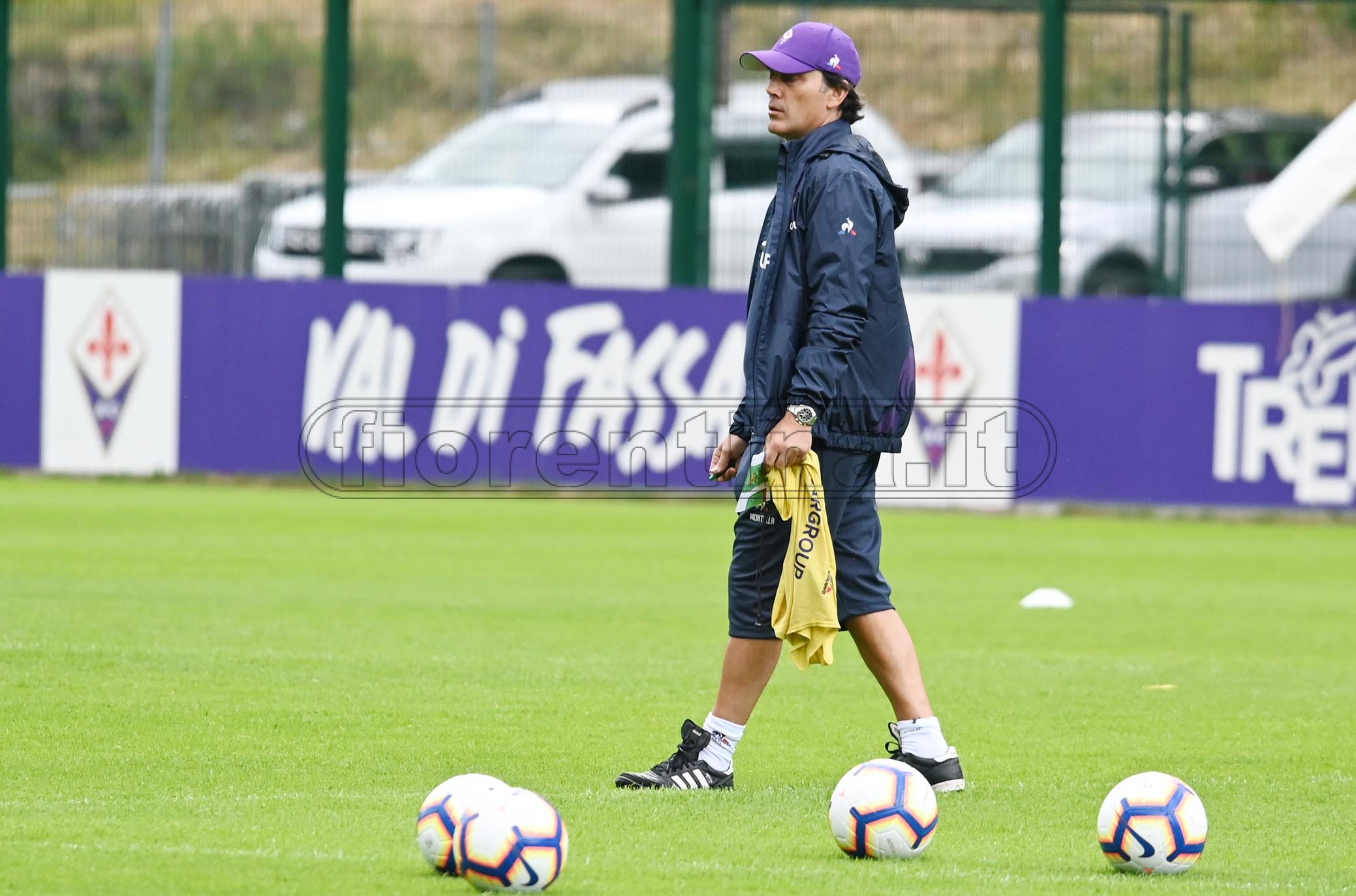 FIORENTINA 07-07-2019 RITIRO DI MOENA. VINCENZO MONTELLA. GALASSI SILVANO/SILPRERSS