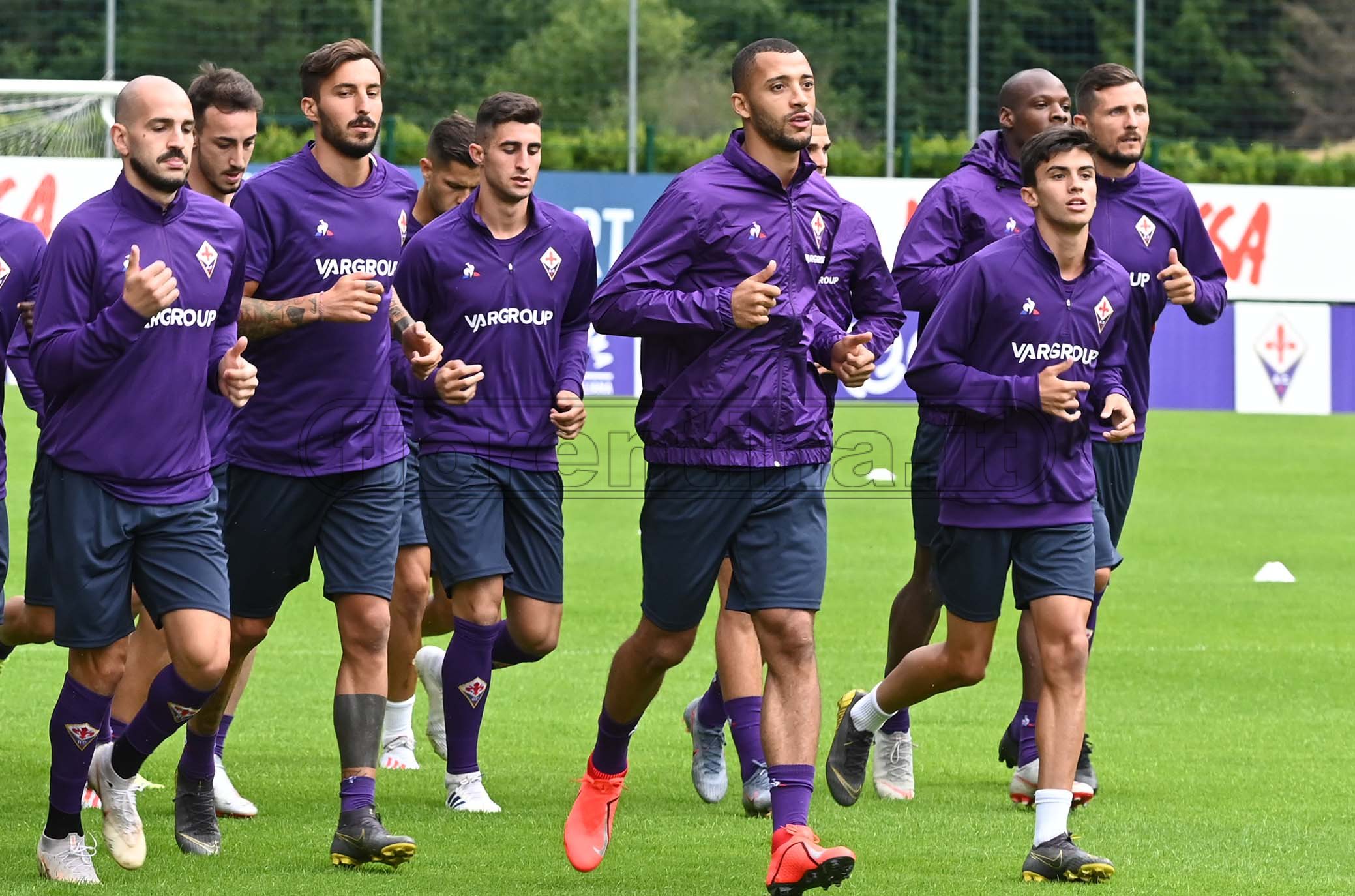 FIORENTINA 07-07-2019 RITIRO DI MOENA. GRUPPO. GALASSI SILVANO/SILPRERSS