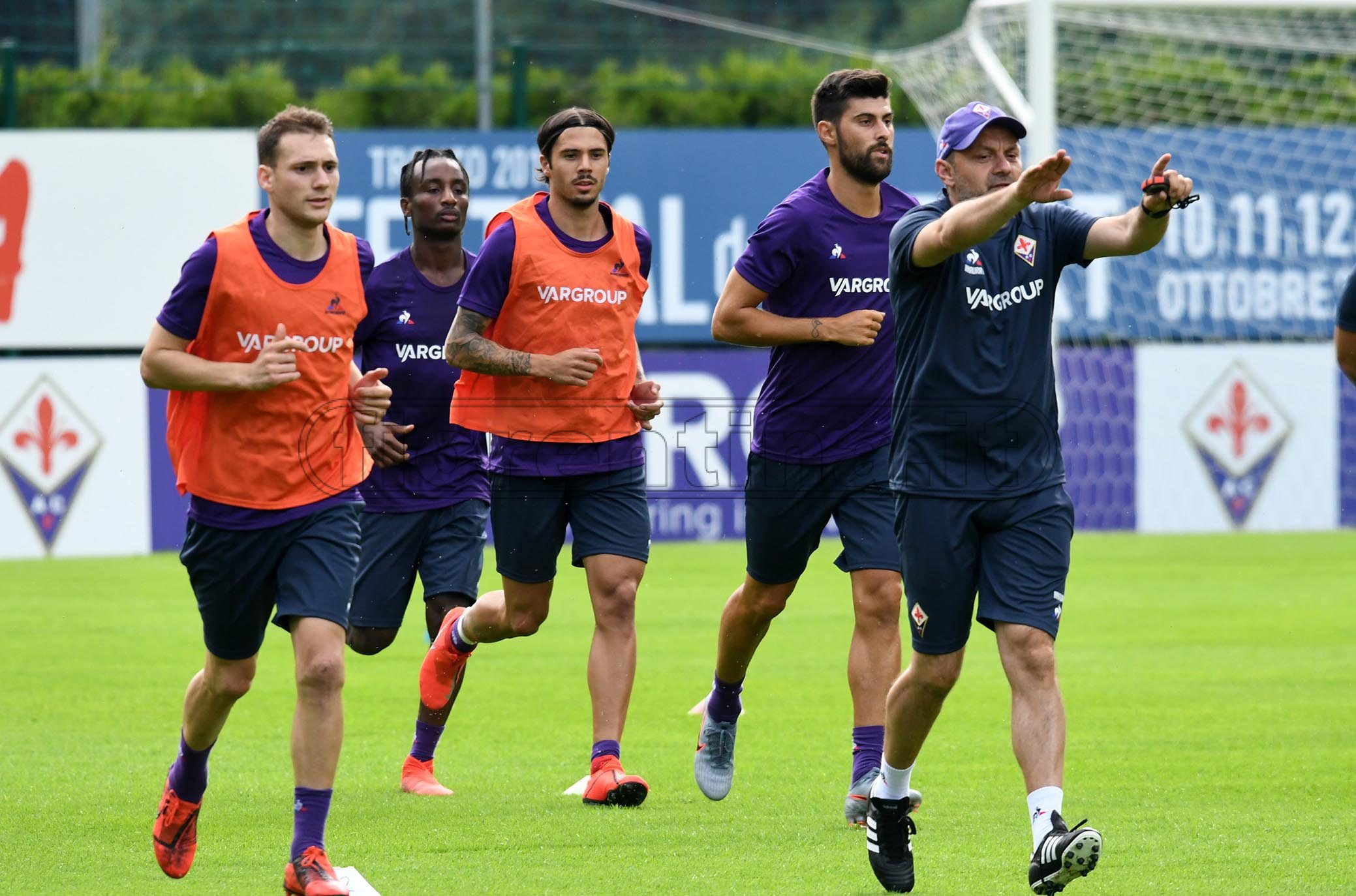 Moena, termina il primo allenamento: rileggi la cronaca di VI.IT