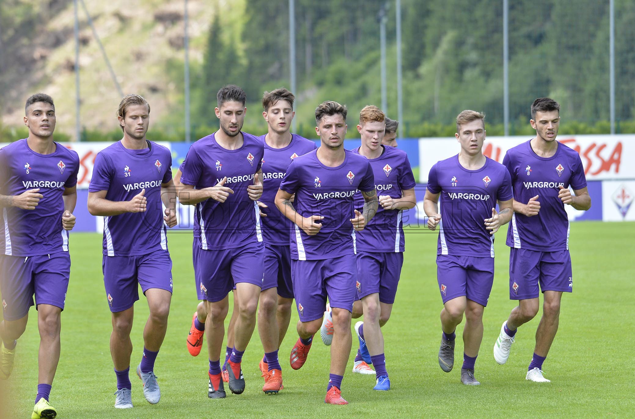Moena, giorno 8 - Le immagini dell'allenamento nel FOTOALBUM di VI.IT