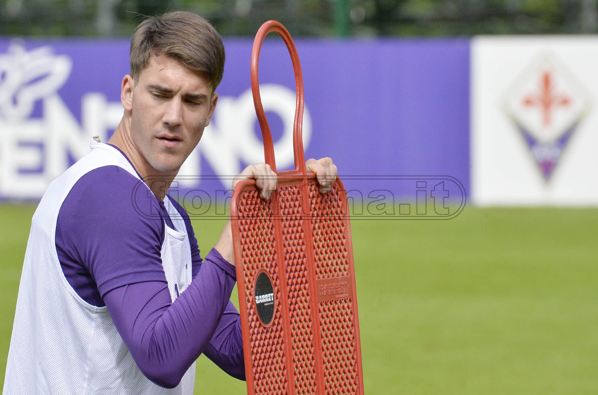 FIORENTINA 12-07-2019 RITIRO DI MOENA. DUSAN VLAHOVIC. GALASSI SILVANO/SILPRESS