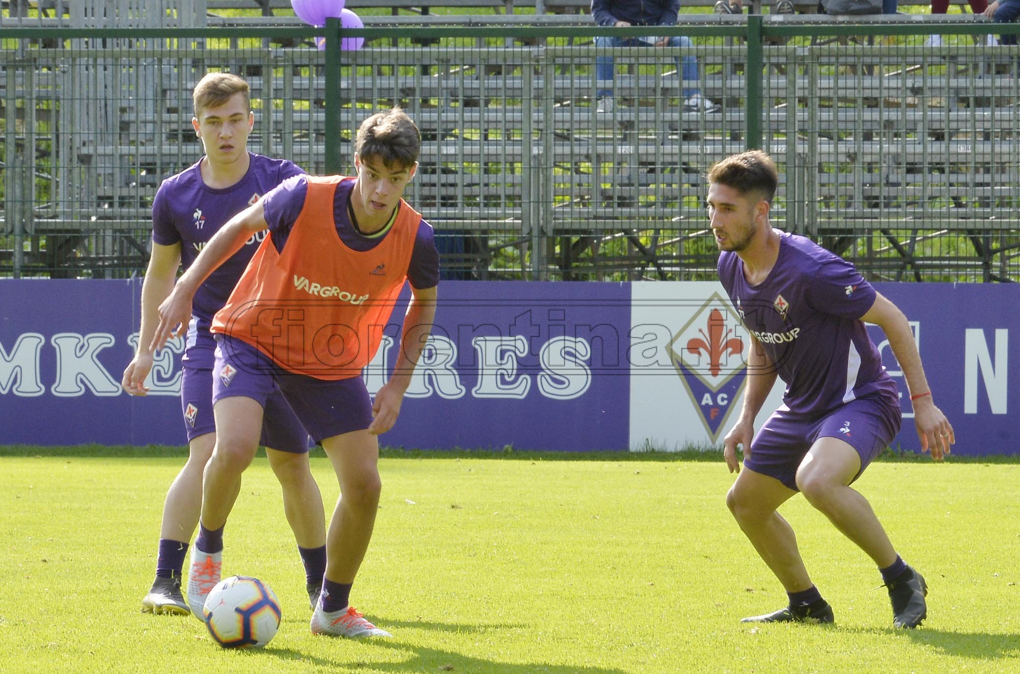 FIORENTINA 13-07-2019 RITIRO DI MOENA. PIEROZZI E SCHETINO. GALASSI SILVANO/SILPRES