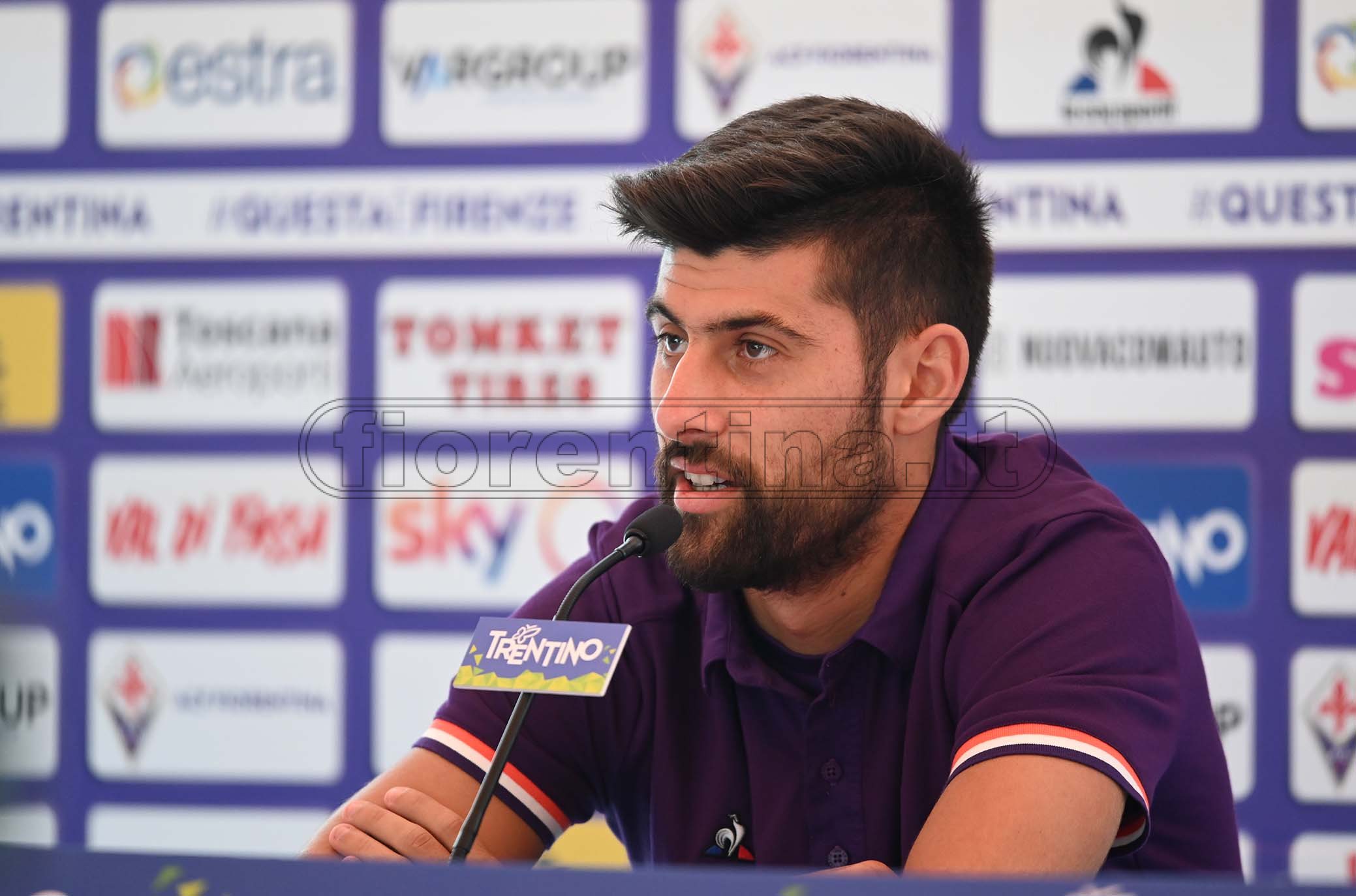 FIORENTINA 08-07-2019 RITIRO DI MOENA. MARCO BENASSI. GALASSI SILVANO/SILPRESS