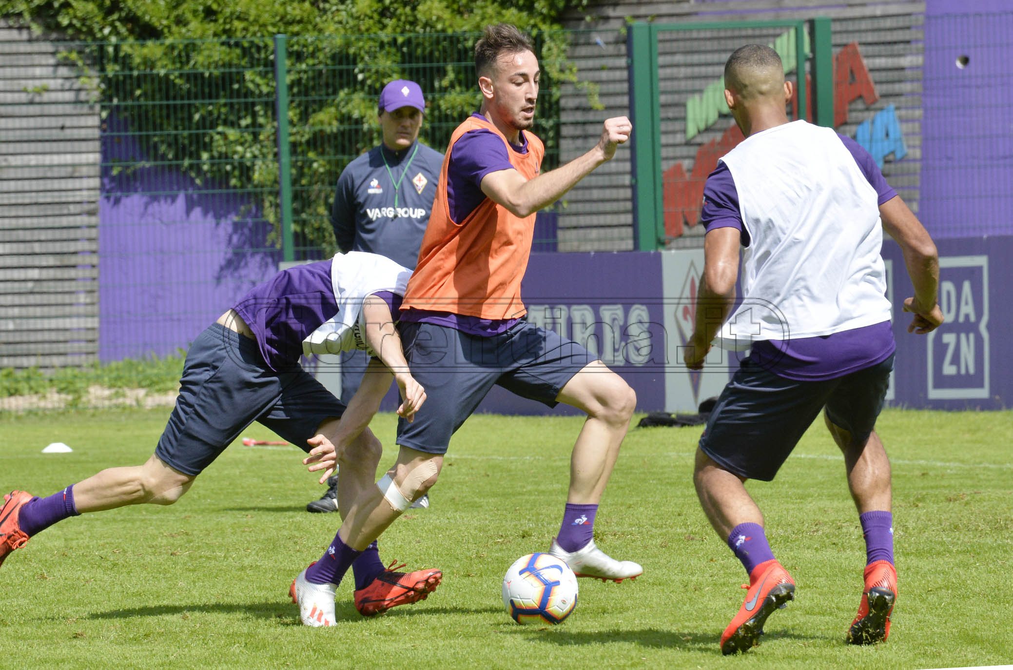 FIORENTINA 12-07-2019 RITIRO DI MOENA GAETANO CASTROVILLI. GALASSI SILVANO/SILPRESS