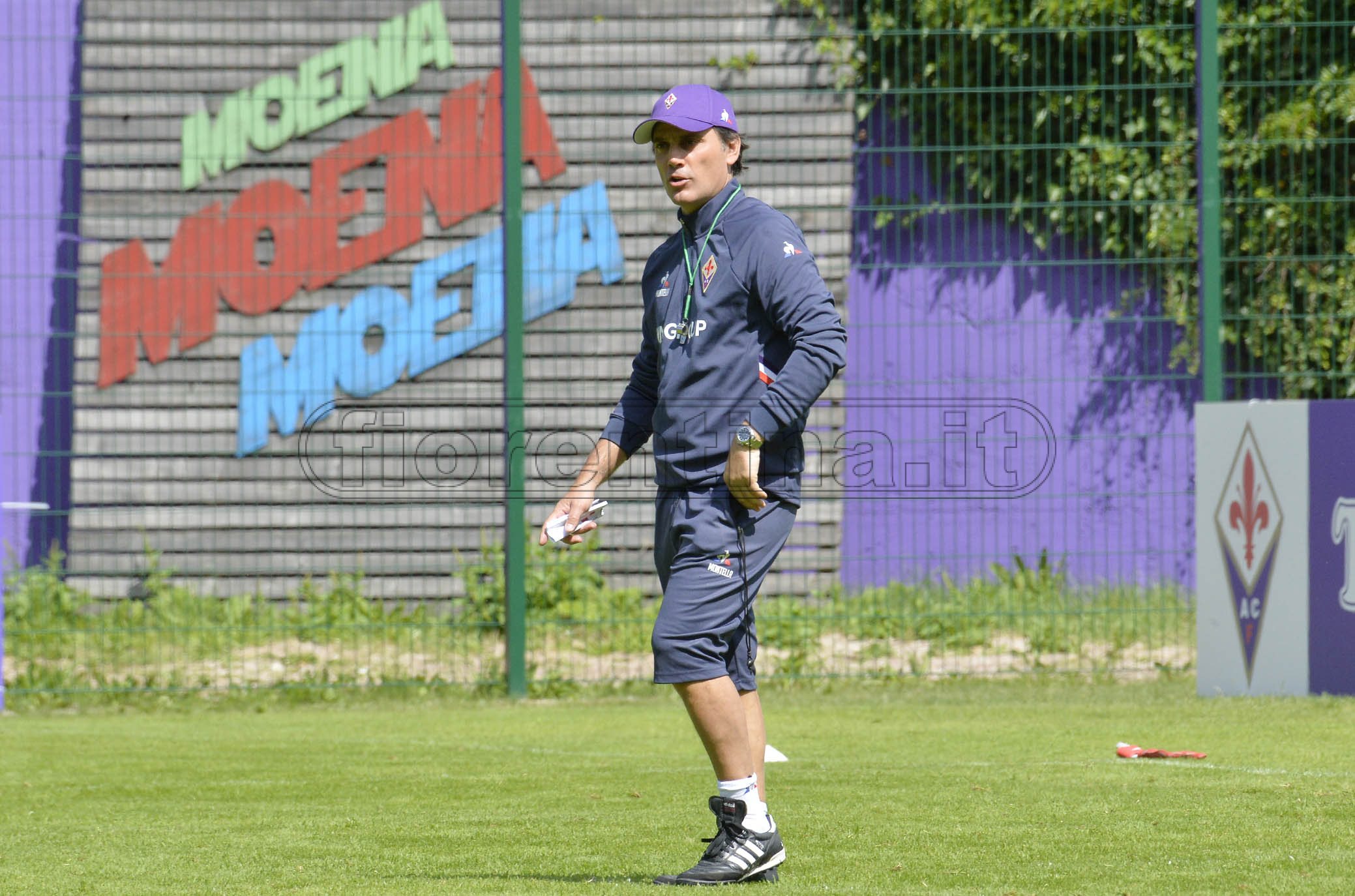 FIORENTINA 12-07-2019 RITIRO DI MOENA VINCENZO MONTELLA. GALASSI SILVANO/SILPRESS