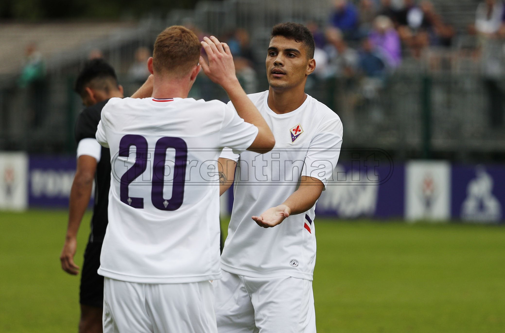FIORENTINA PRIMAVERA-REAL VICENZA 14-07-2019 ESULTANZA. GALASSI SILVANO/SILPRESS Spalluto Hanuljak