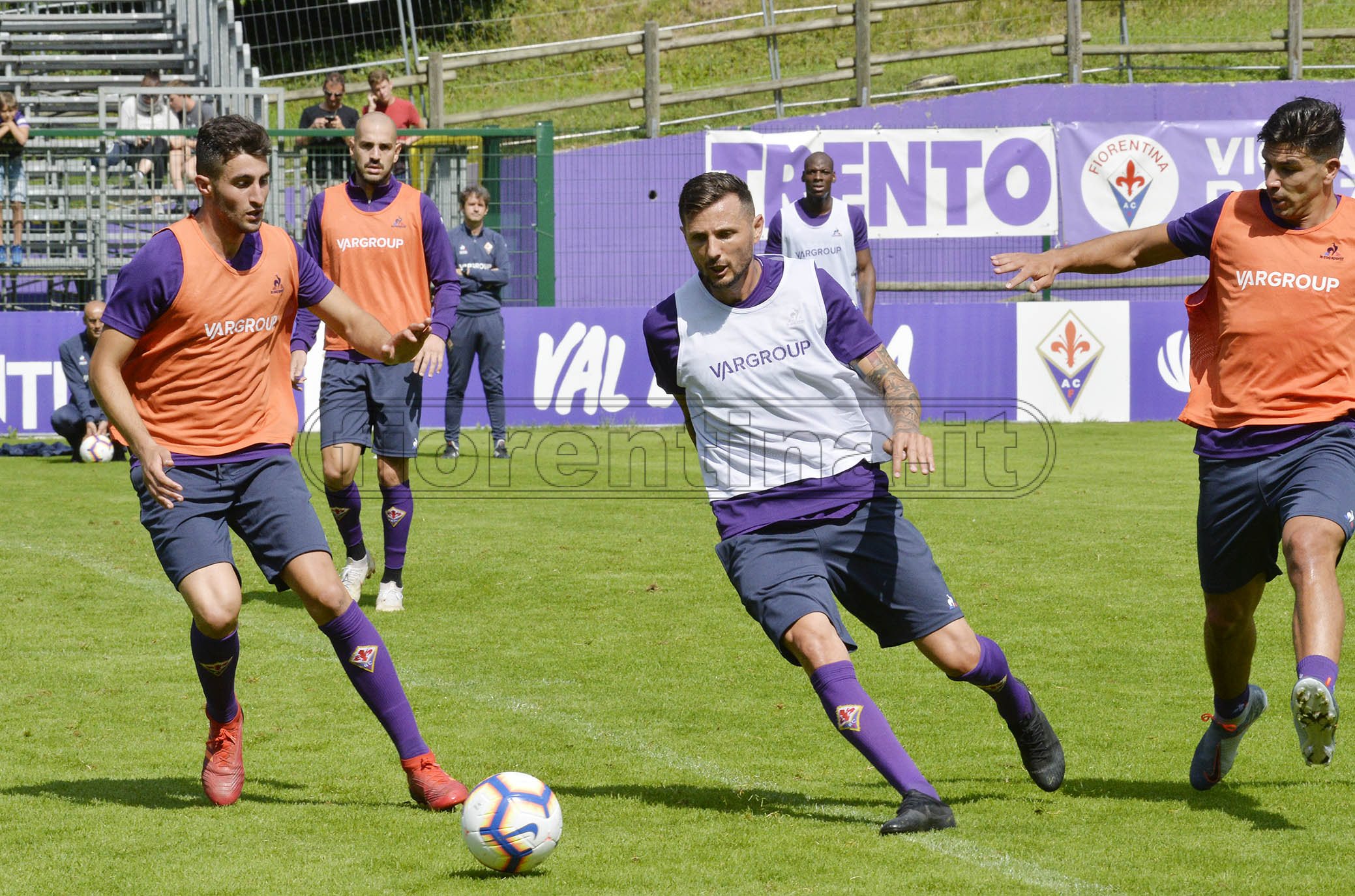 FIORENTINA 12-07-2019 RITIRO DI MOENA CYRIL THEREAU. GALASSI SILVANO/SILPRESS