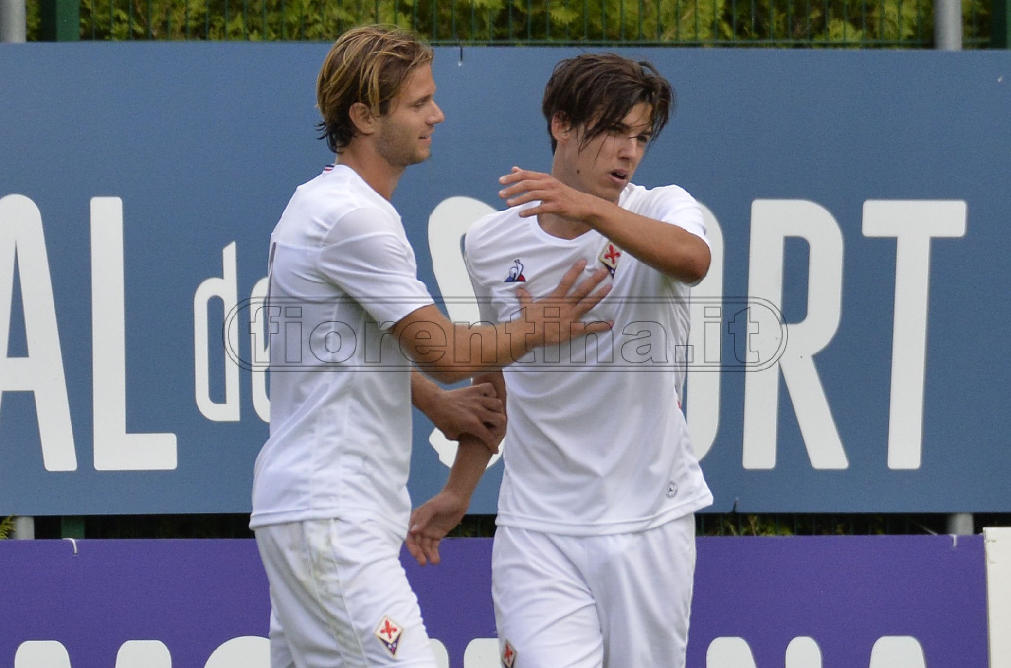 FIORENTINA PRIMAVERA-REAL VICENZA 14-07-2019 ESULTANZA. GALASSI SILVANO/SILPRESS