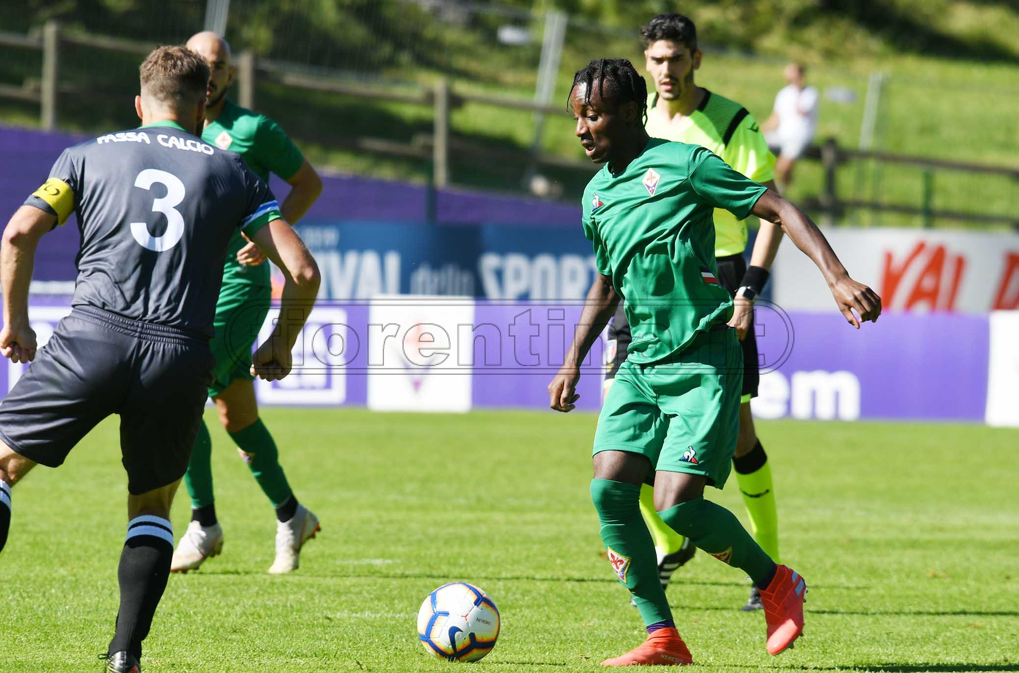 FIORENTINA-VAL DI FASSA TIM 10-07-2019 KOFFI. GALASSI SILVANO/SILPRESS