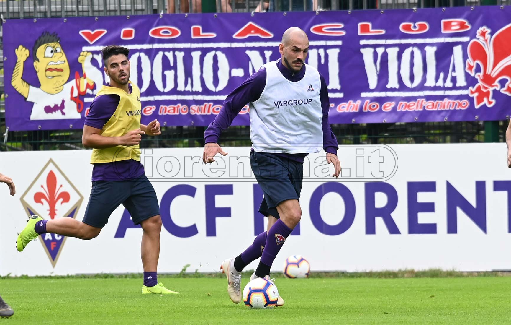 FIORENTINA 07-07-2019 RITIRO DI MOENA. RICCARDO SAPONARA. GALASSI SILVANO/SILPRERSS