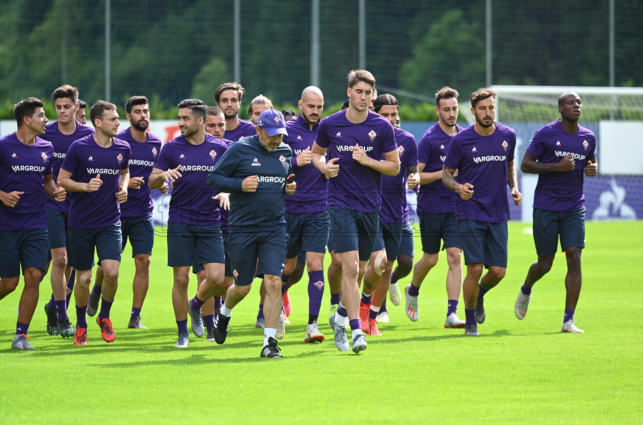 Il programma della giornata: allenamento mattutino e conferenza stampa a Moena
