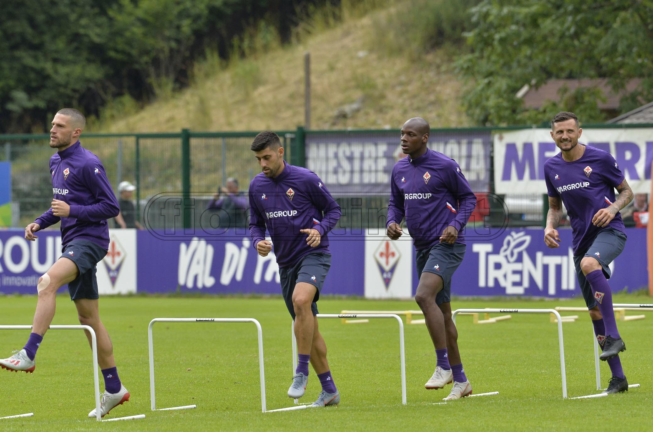 FIORENTINA 11-07-2019 ALLENAMENTO DEL POMERIGGIO. GALASSI SILVANO/SILPRESS