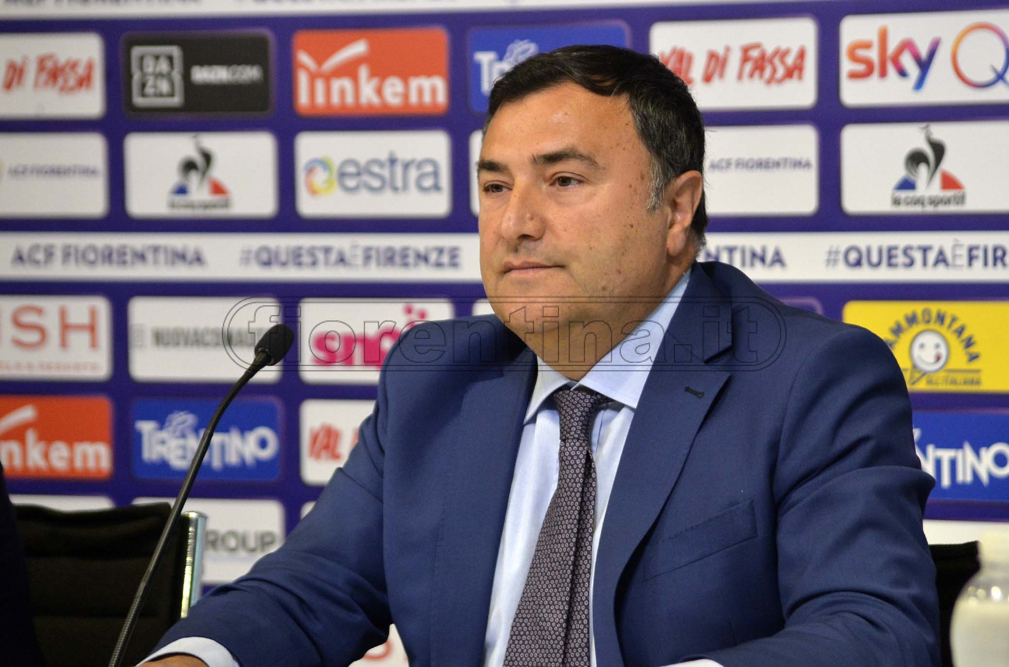 FIORENTINA 04-06-2019 JOE BARONE PRESENTA DANIELE PRADE. GALASSI SILVANO/SILPRESS