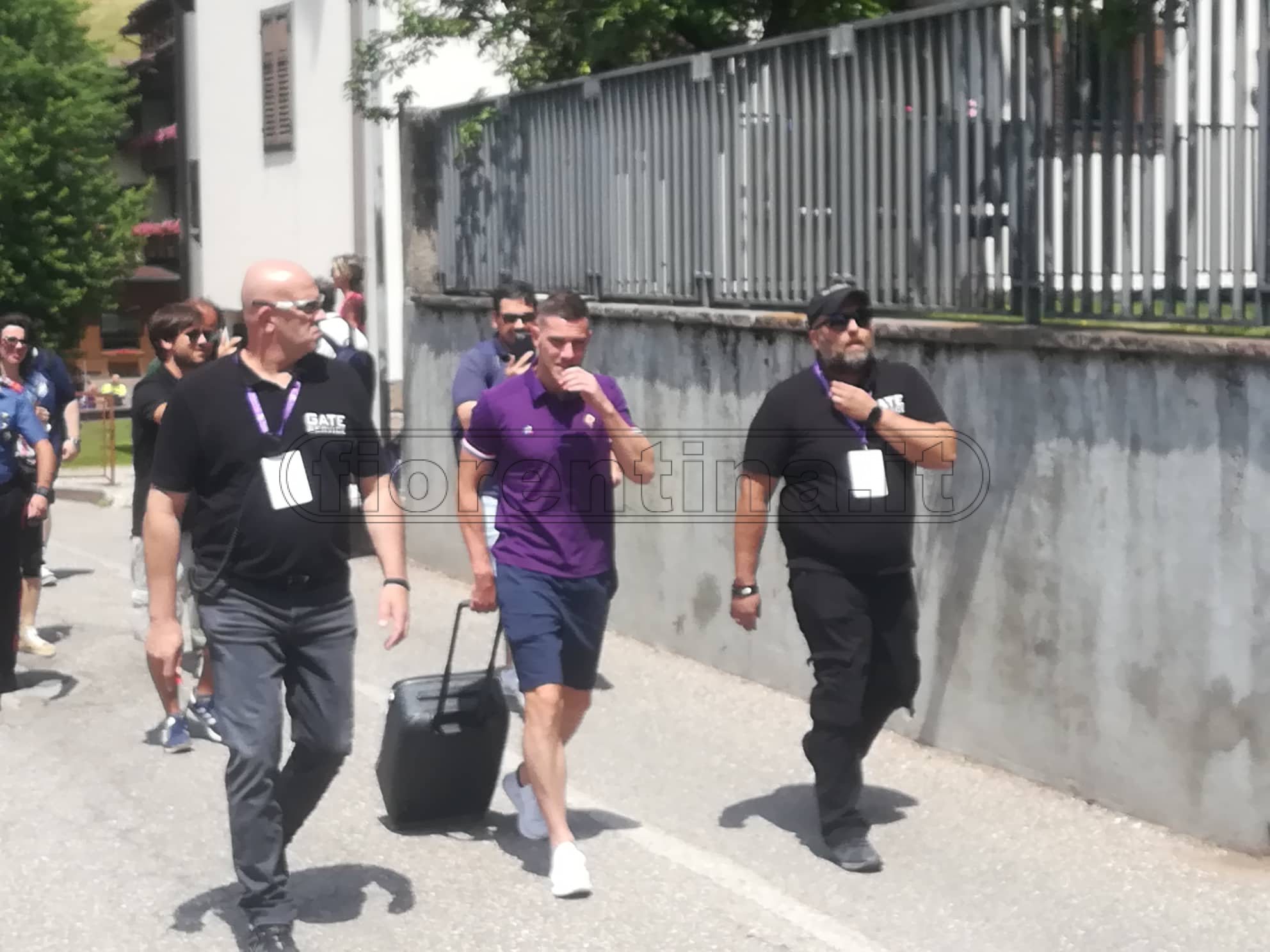 La Fiorentina è arrivata a Moena. Inizia il ritiro viola in Val di Fassa (FOTO e VIDEO VI.IT)