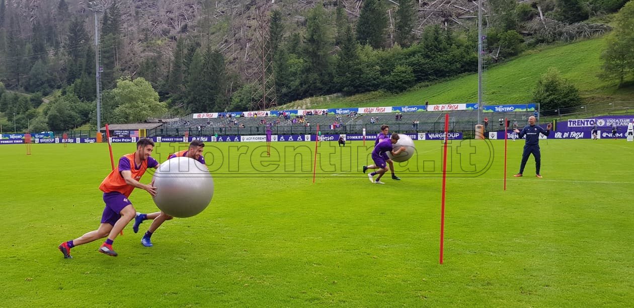 Da Moena, allenamento in 'stile Real Madrid' per i viola di Bigica (VIDEO)