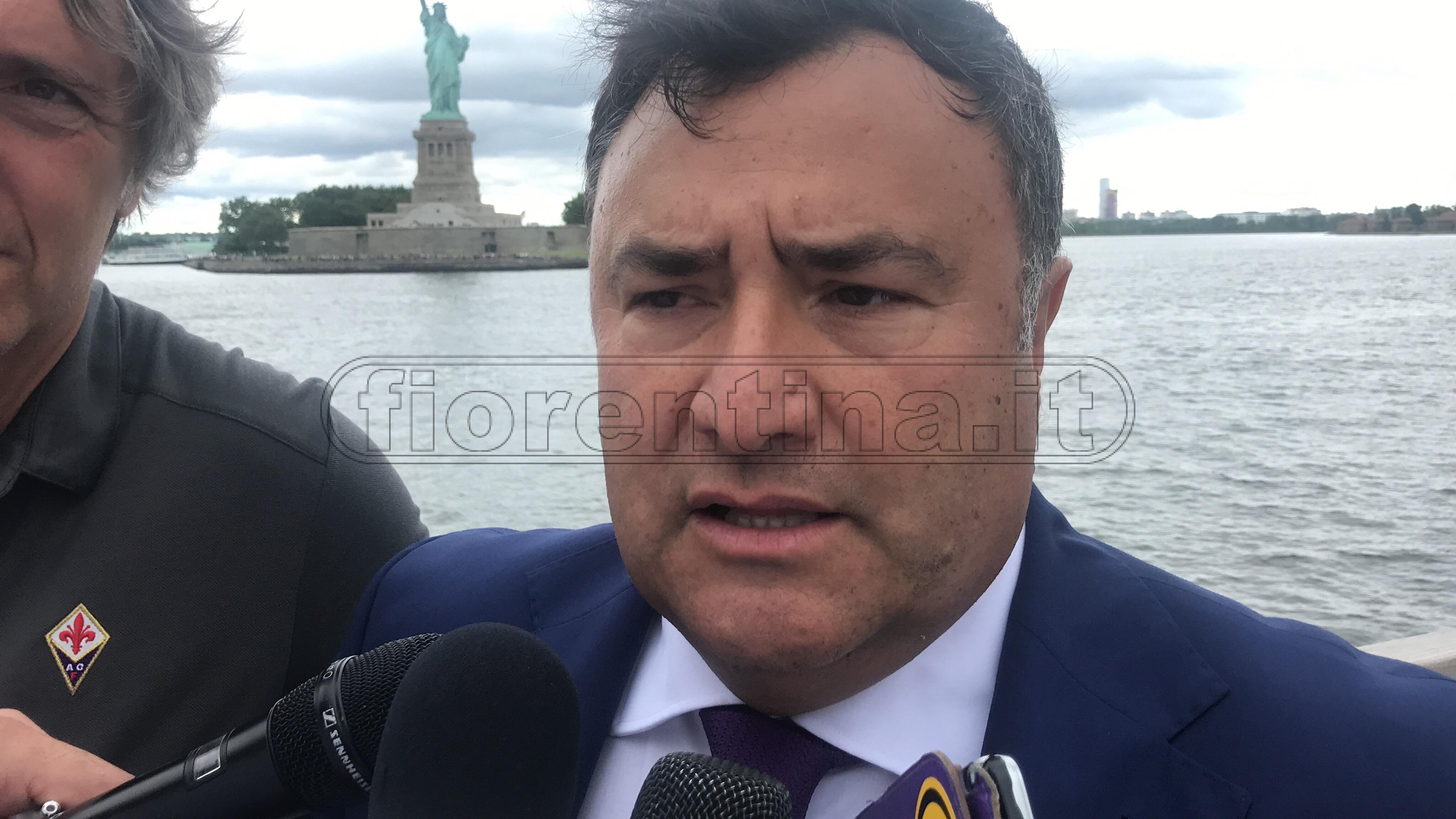 Barone: "Costruiremo una bella Fiorentina. Nainggolan fortissimo ma appartiene all'Inter"