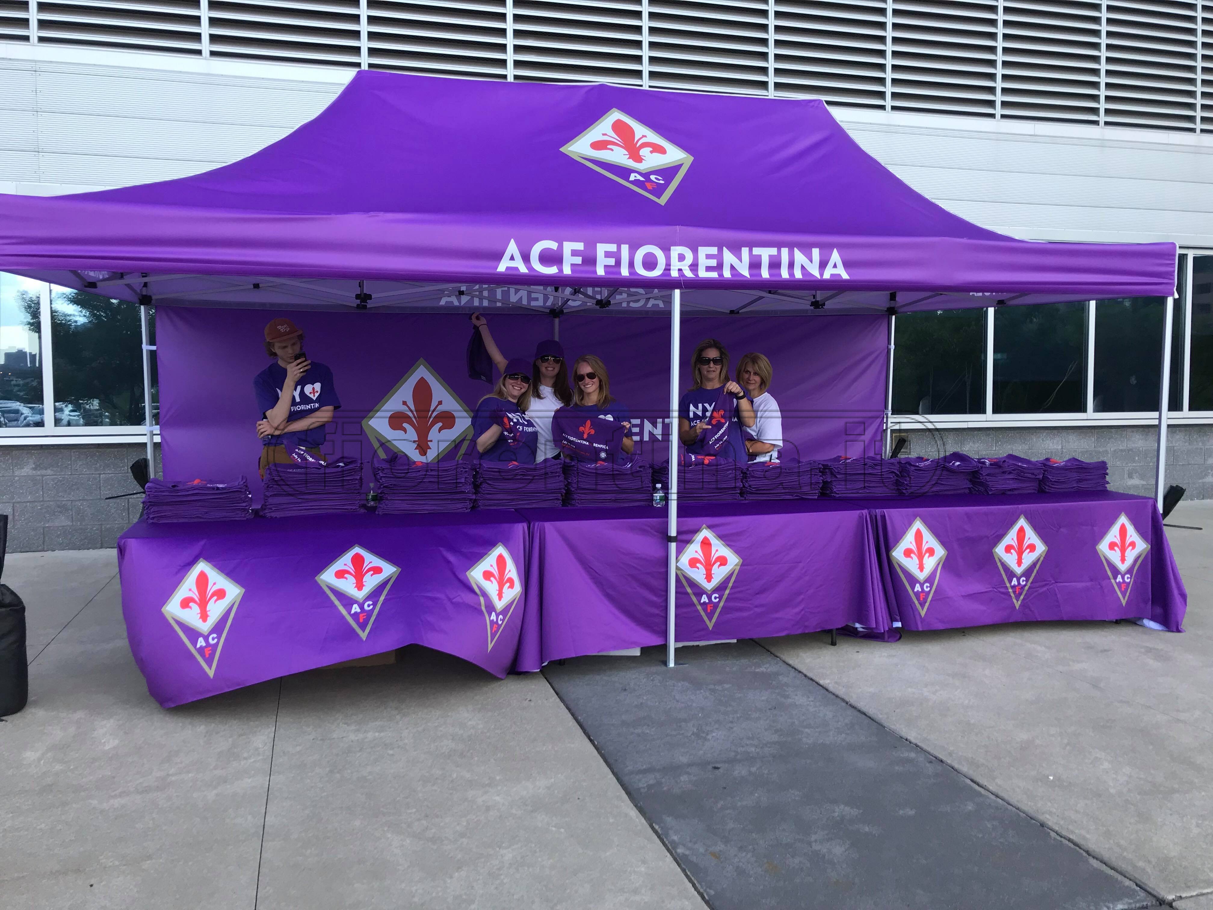 Tutto pronto alla Red Bull Arena per Fiorentina-Benfica (FOTO VI.IT)
