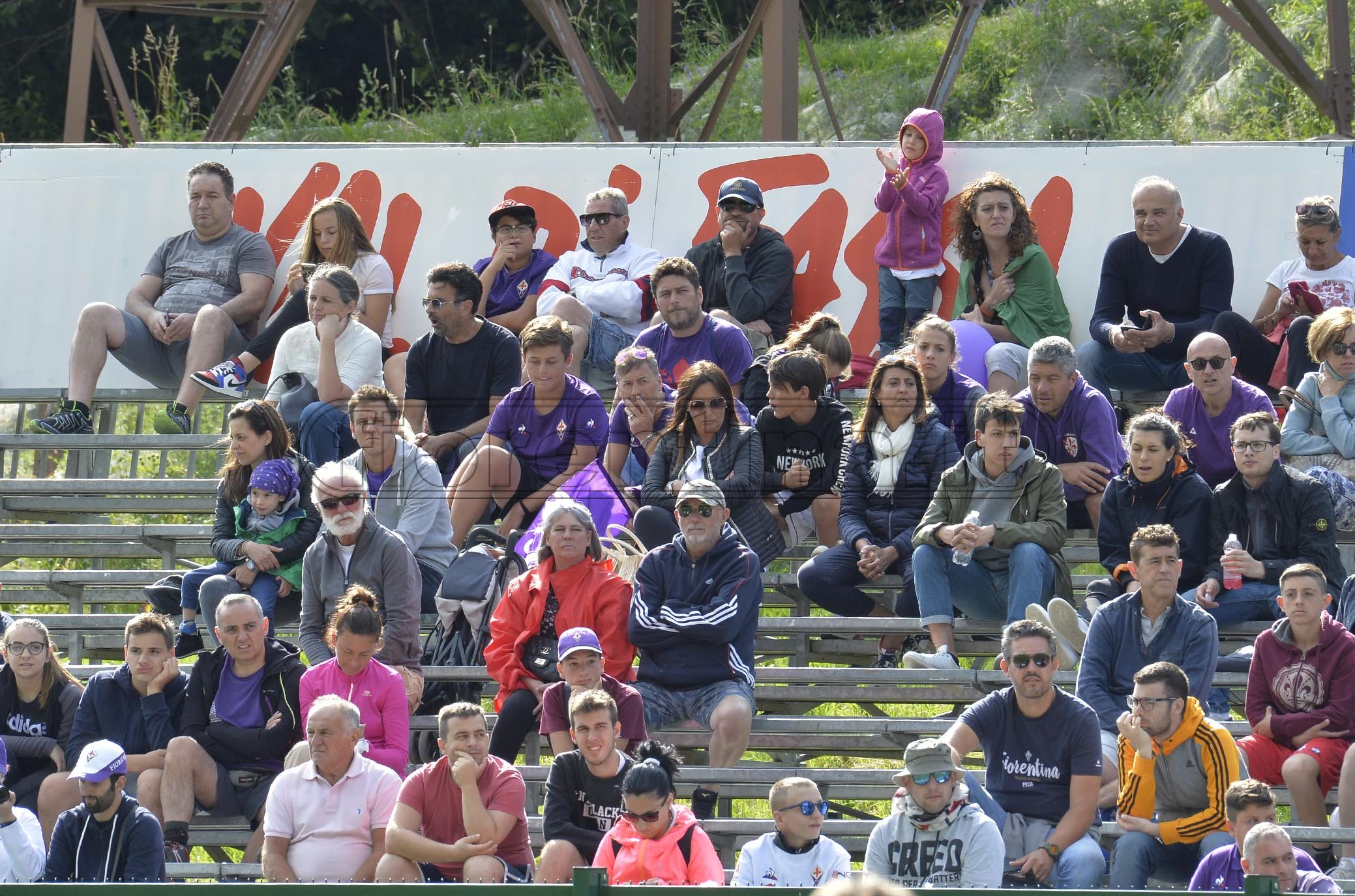 FIORENTINA 13-07-2019 RITIRO DI MOENA. TIFOSI. GALASSI SILVANO/SILPRES