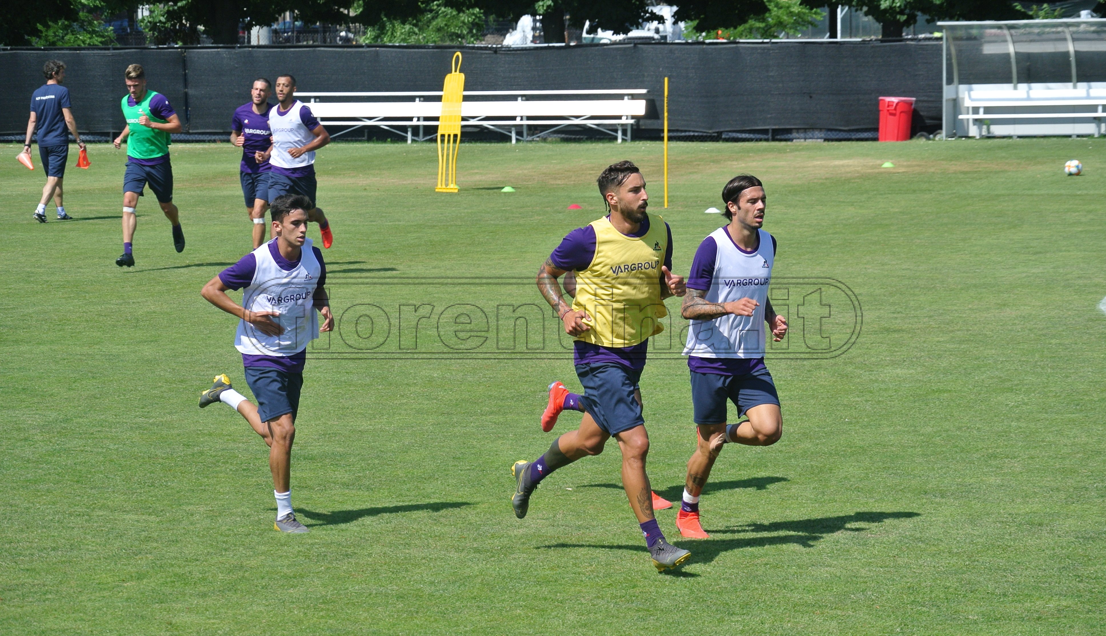 Fiorentina, il programma di oggi: allenamenti a Moena e a Chicago