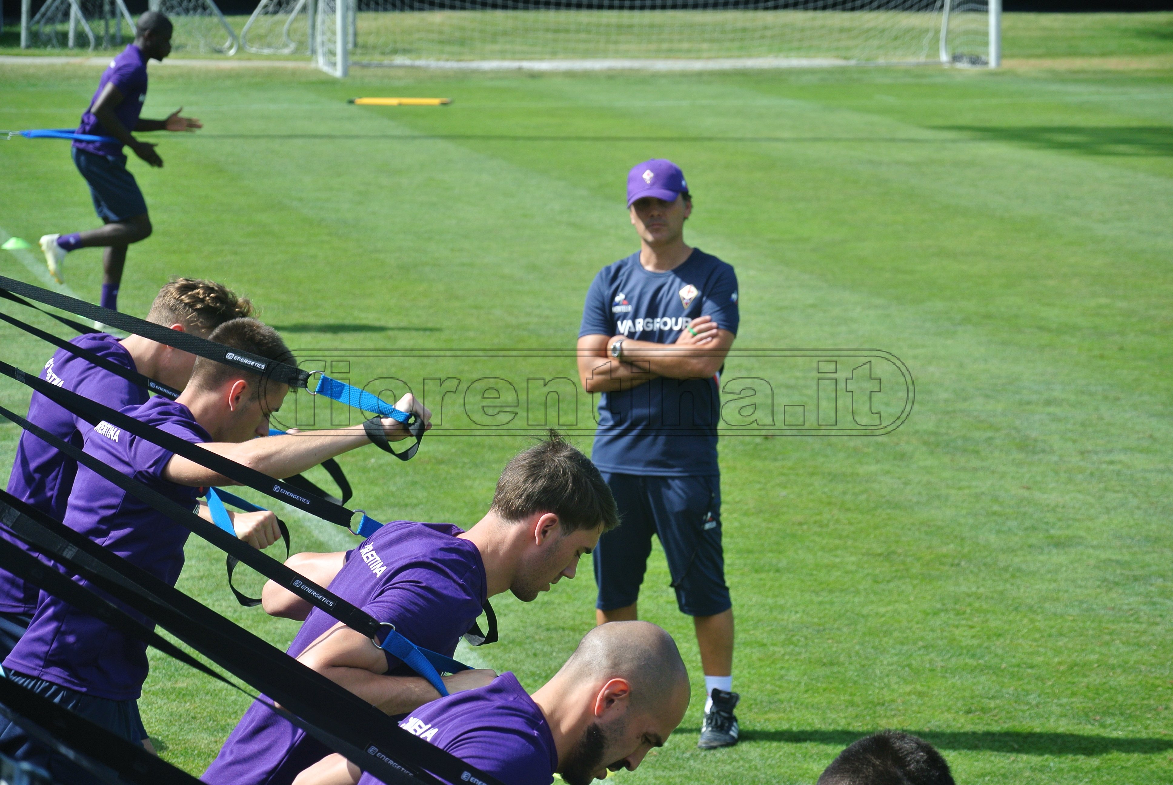 Viola negli USA, la FOTOGALLERY di VI.IT dell'allenamento mattutino della Fiorentina