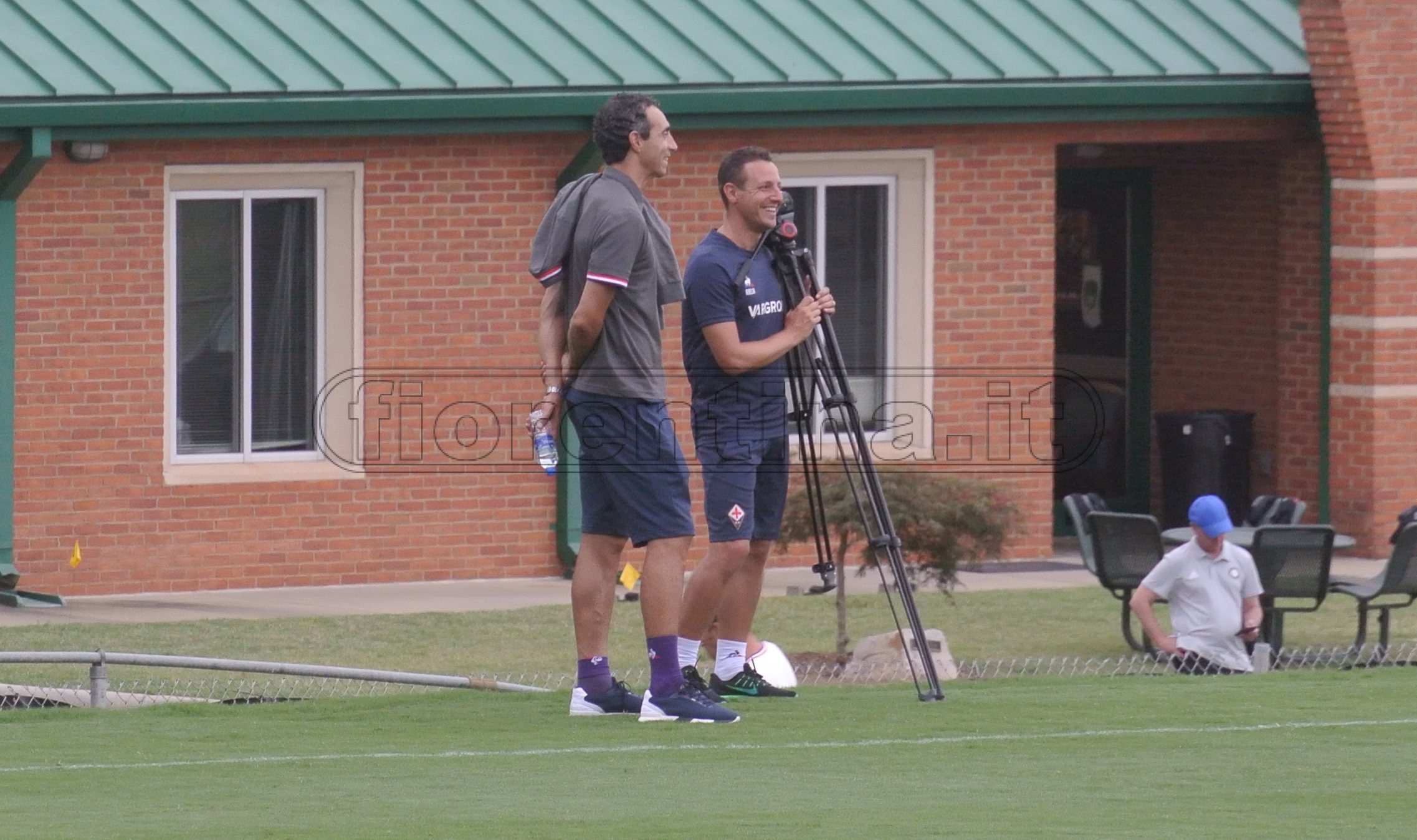 Primo allenamento a Charlotte - Dainelli