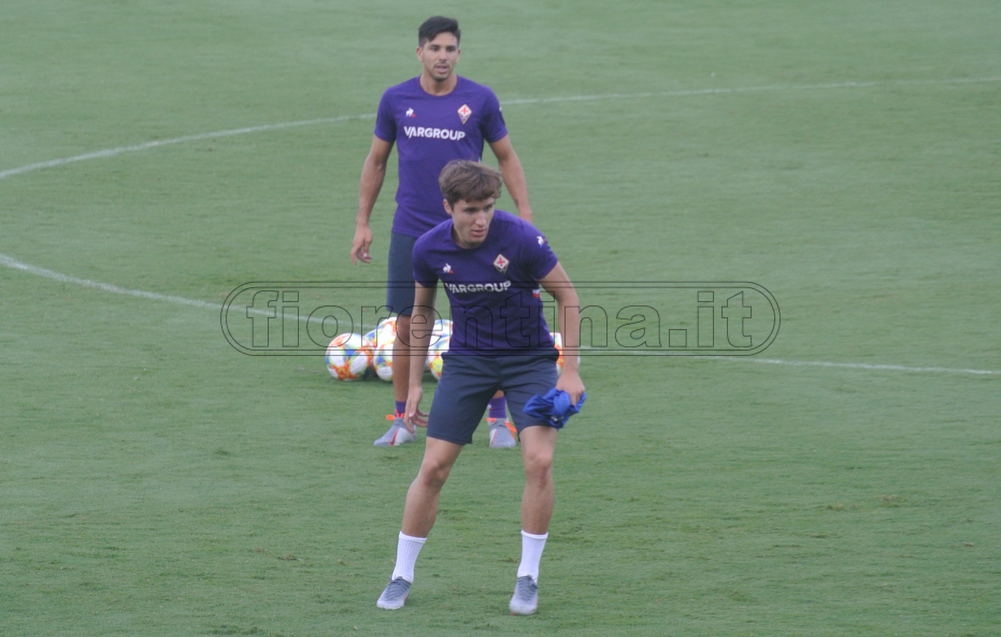Secondo giornata di allenamento a Charlotte - Chiesa e Simeone