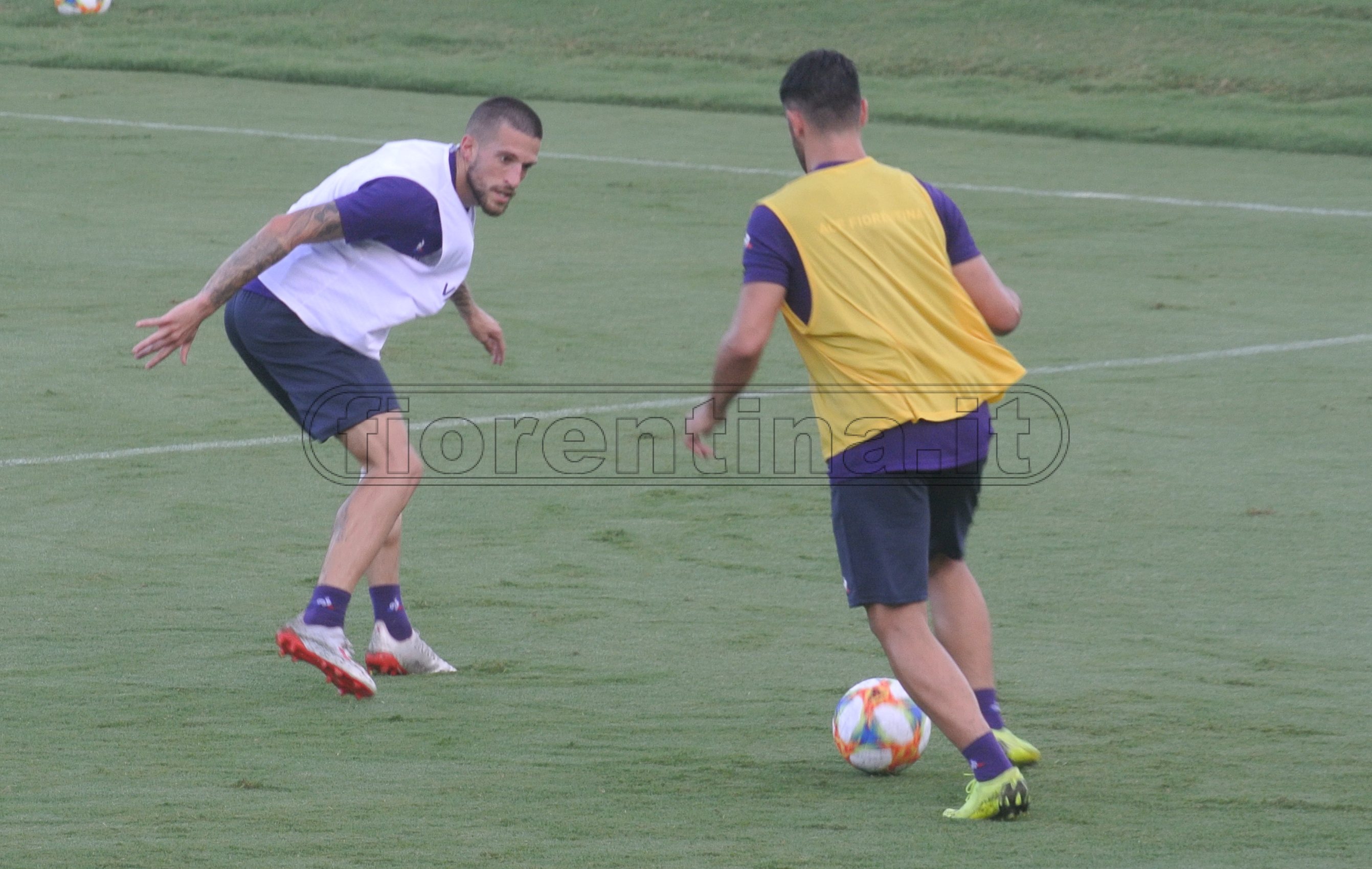 Seconda giornata di allenamento a Charlotte - Biraghi e Sottil