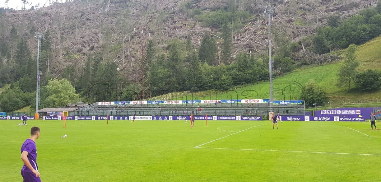 Moena, allenamento mattutino: Zanon in palestra, in pochi sul campo (FOTO-VIDEO)