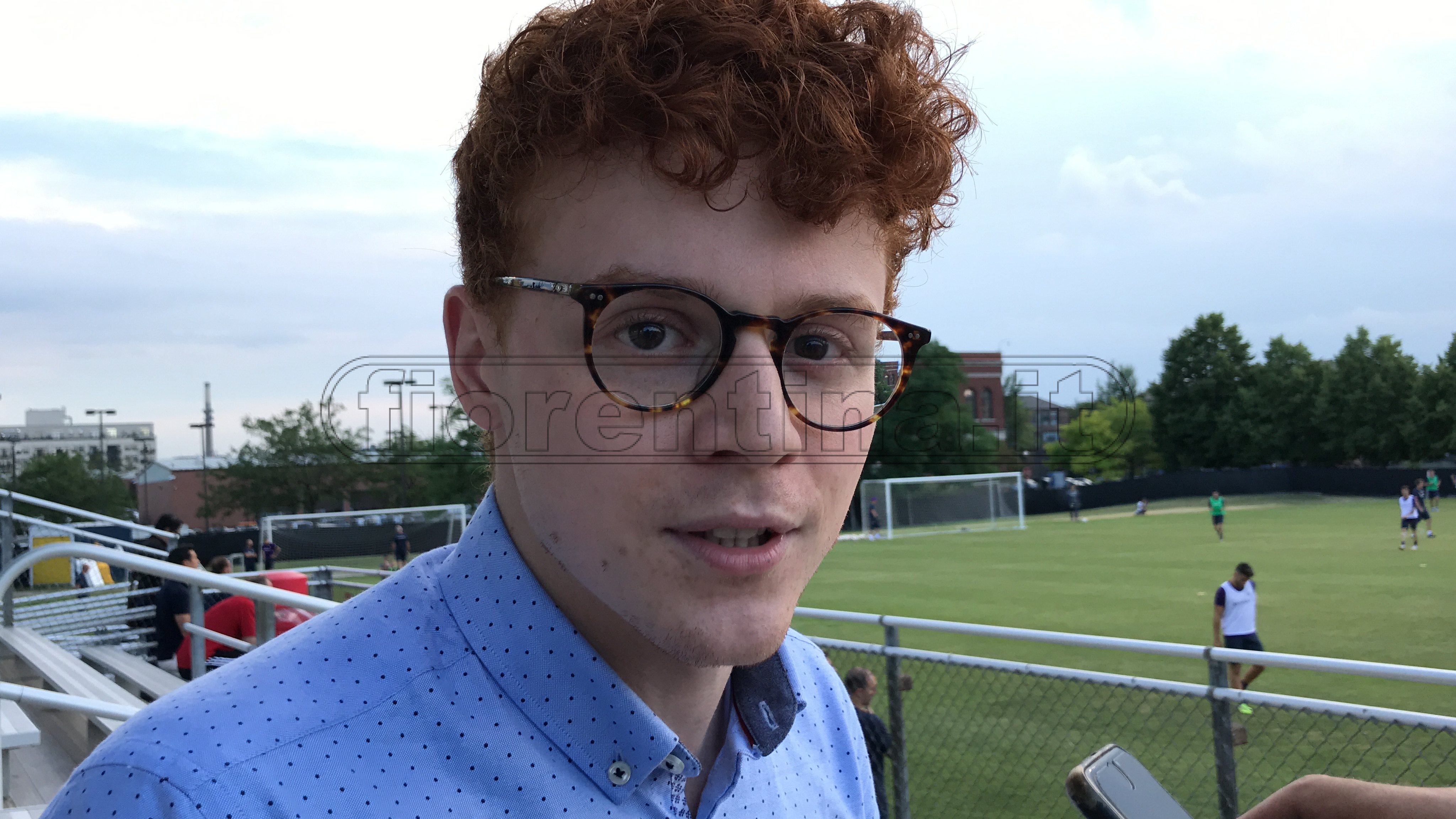 Matteo, tifoso viola a Chicago: "Che bello vedere un italo-americano presidente!" (VIDEO VI.IT)