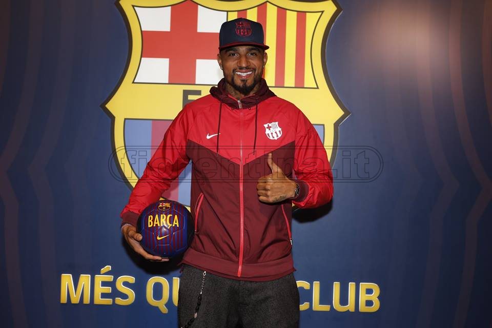 Boateng, già in campo sabato contro il Livorno per uno spezzone di amichevole