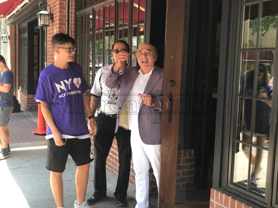 Fiorentina nel Bronx, all’Arthur Avenue Market per un evento promozionale (FOTO VI.IT)
