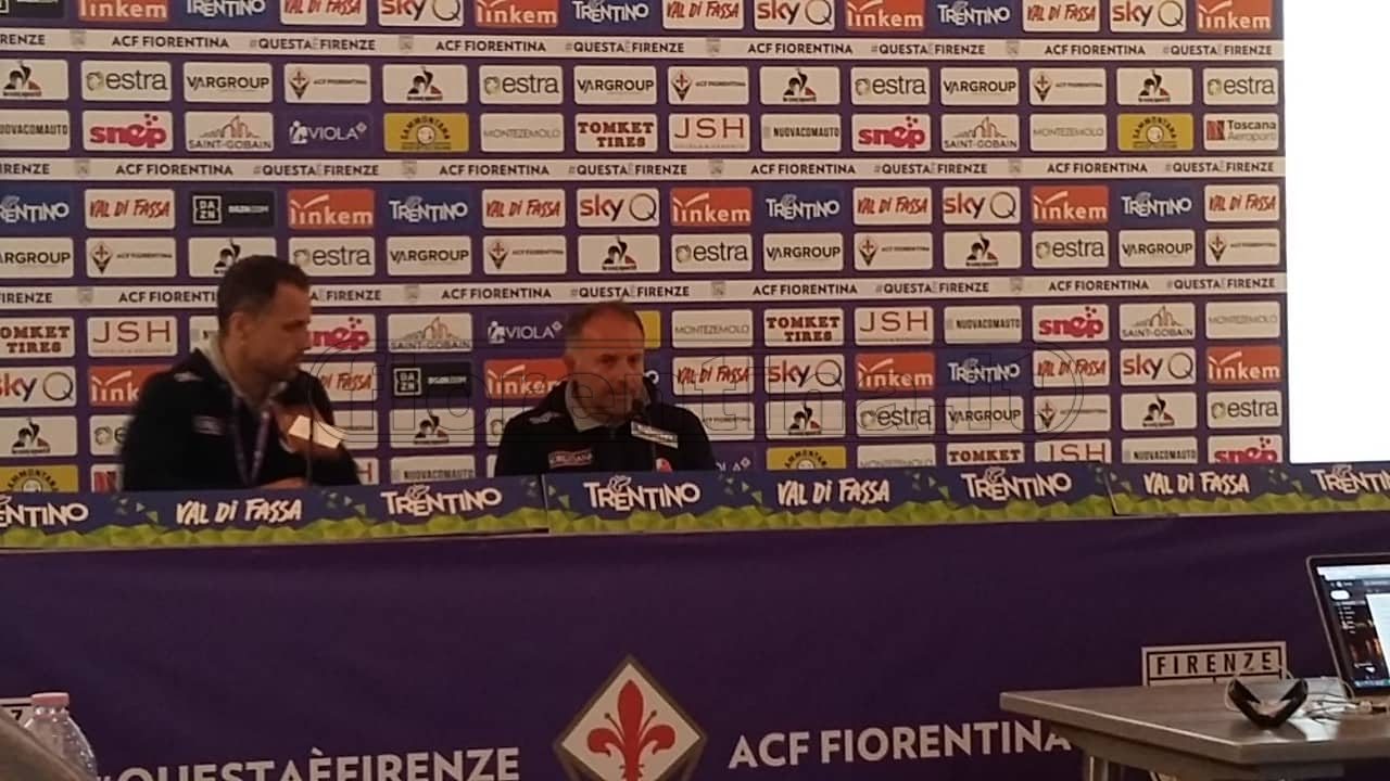 Cornacchini: "Nessun rimpianto per il risultato. Fiorentina squadra di prospettiva"