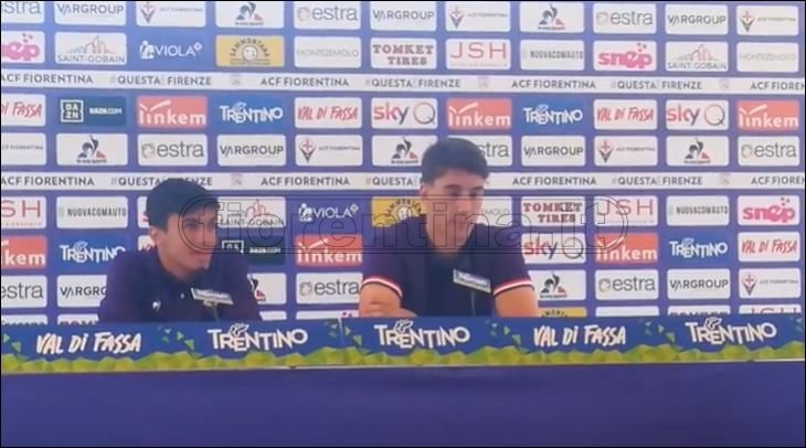 Montiel e Vlahovic: "Chiesa un esempio. Grazie a Firenze per l'affetto" (VIDEO)