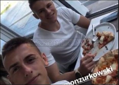 Terzic e Zurkowski, pranzo a Firenze prima di unirsi ai compagni (FOTO)