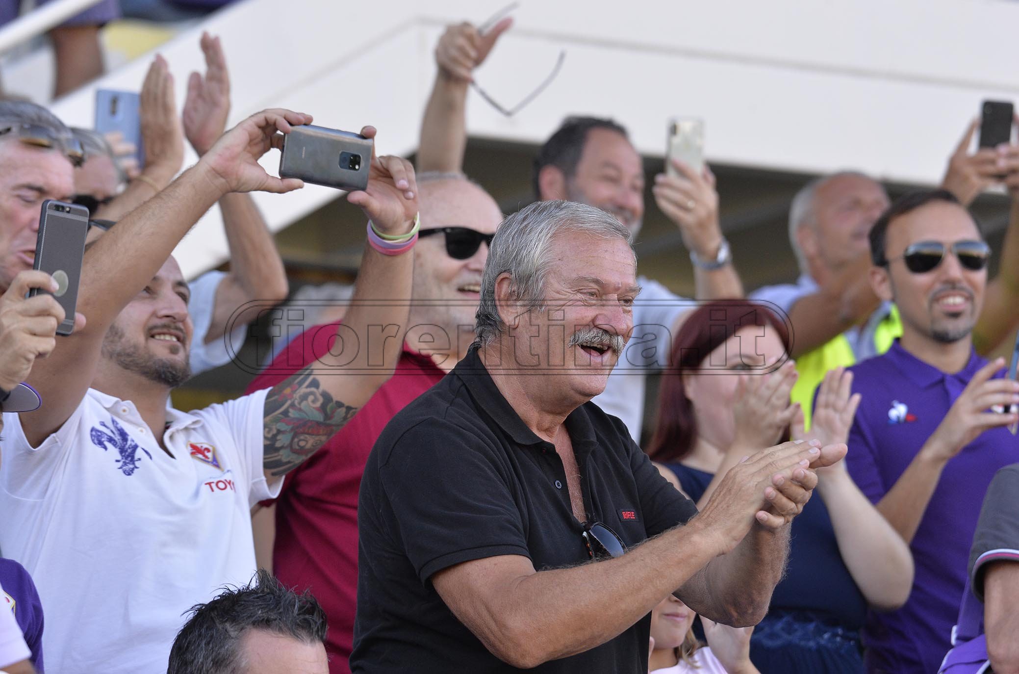 FIORENTINA - MONZA COPPA ITALIA 18-08-2019. TIFOSI DELLA FIORENTINA. GALASSI SILVANO/SILPRESS