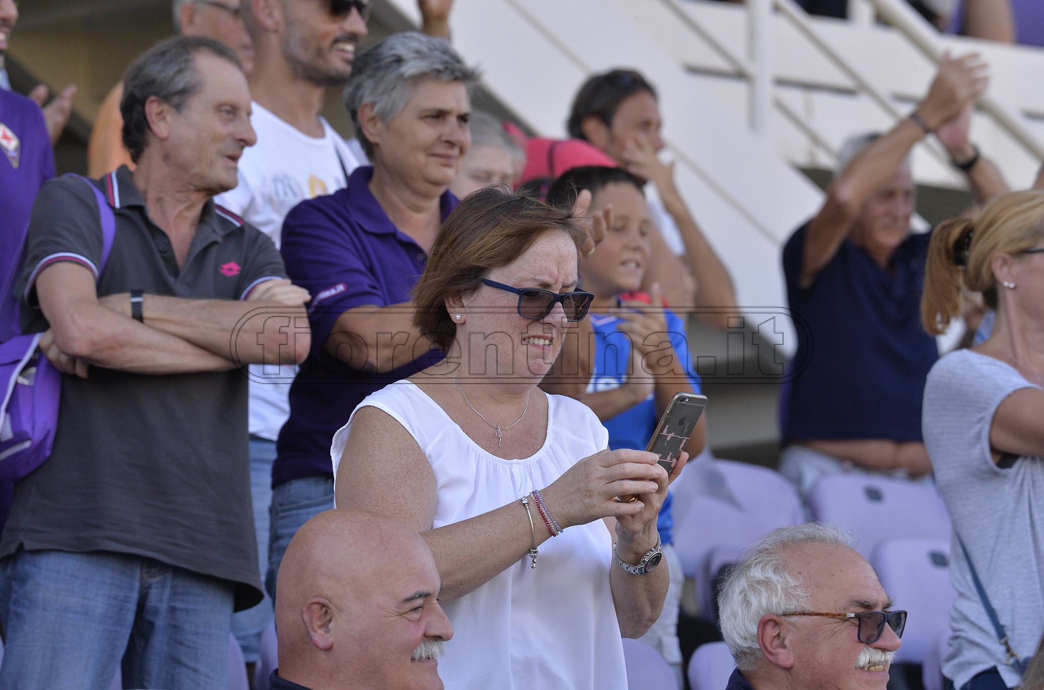 FIORENTINA - MONZA COPPA ITALIA 18-08-2019. TIFOSI DELLA FIORENTINA. GALASSI SILVANO/SILPRESS