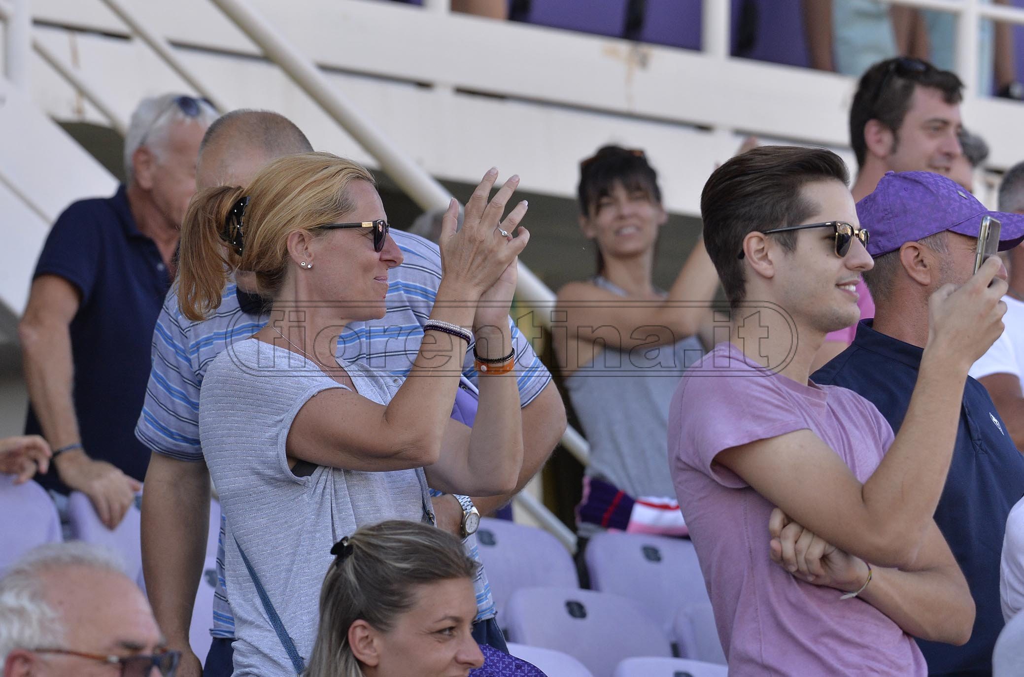 FIORENTINA - MONZA COPPA ITALIA 18-08-2019. TIFOSI DELLA FIORENTINA. GALASSI SILVANO/SILPRESS