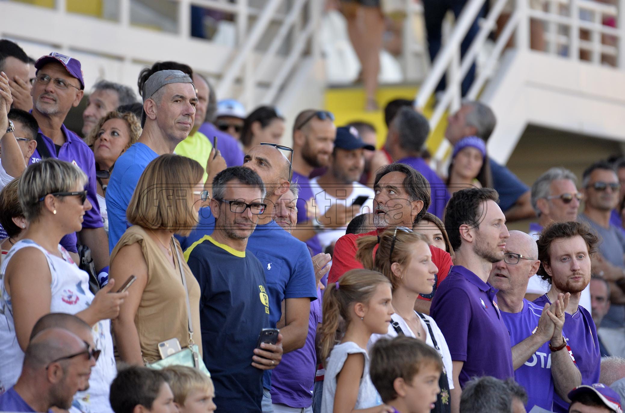 FIORENTINA - MONZA COPPA ITALIA 18-08-2019. TIFOSI DELLA FIORENTINA. GALASSI SILVANO/SILPRESS