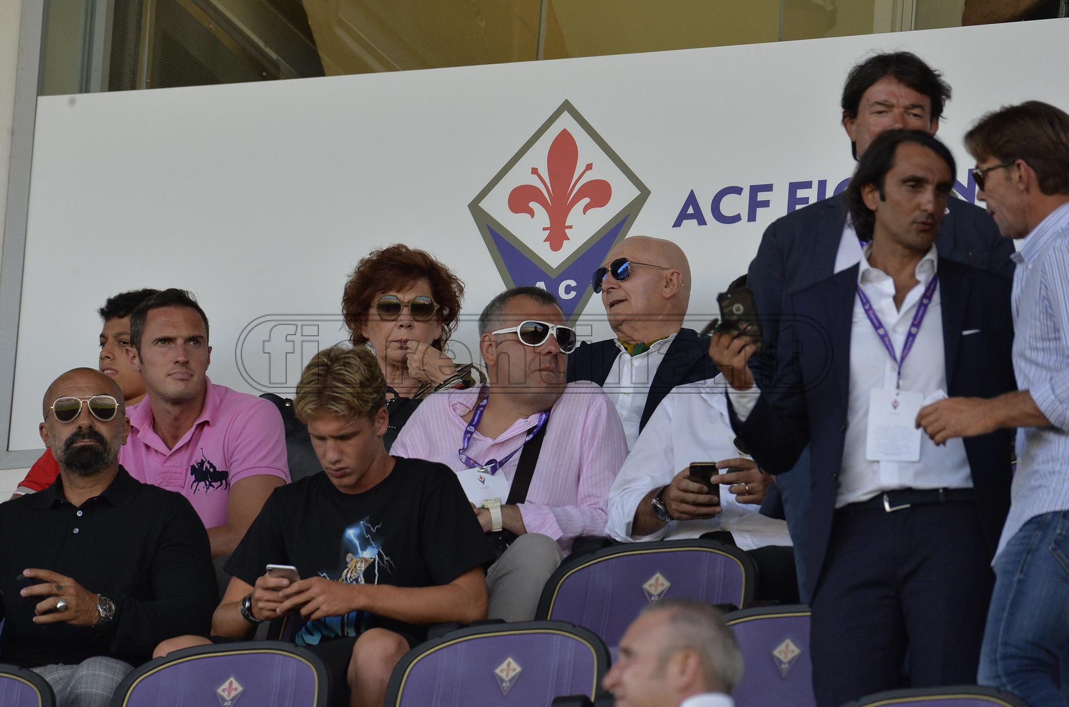FIORENTINA - MONZA COPPA ITALIA 18-08-2019. TIFOSI DELLA FIORENTINA. GALASSI SILVANO/SILPRESS