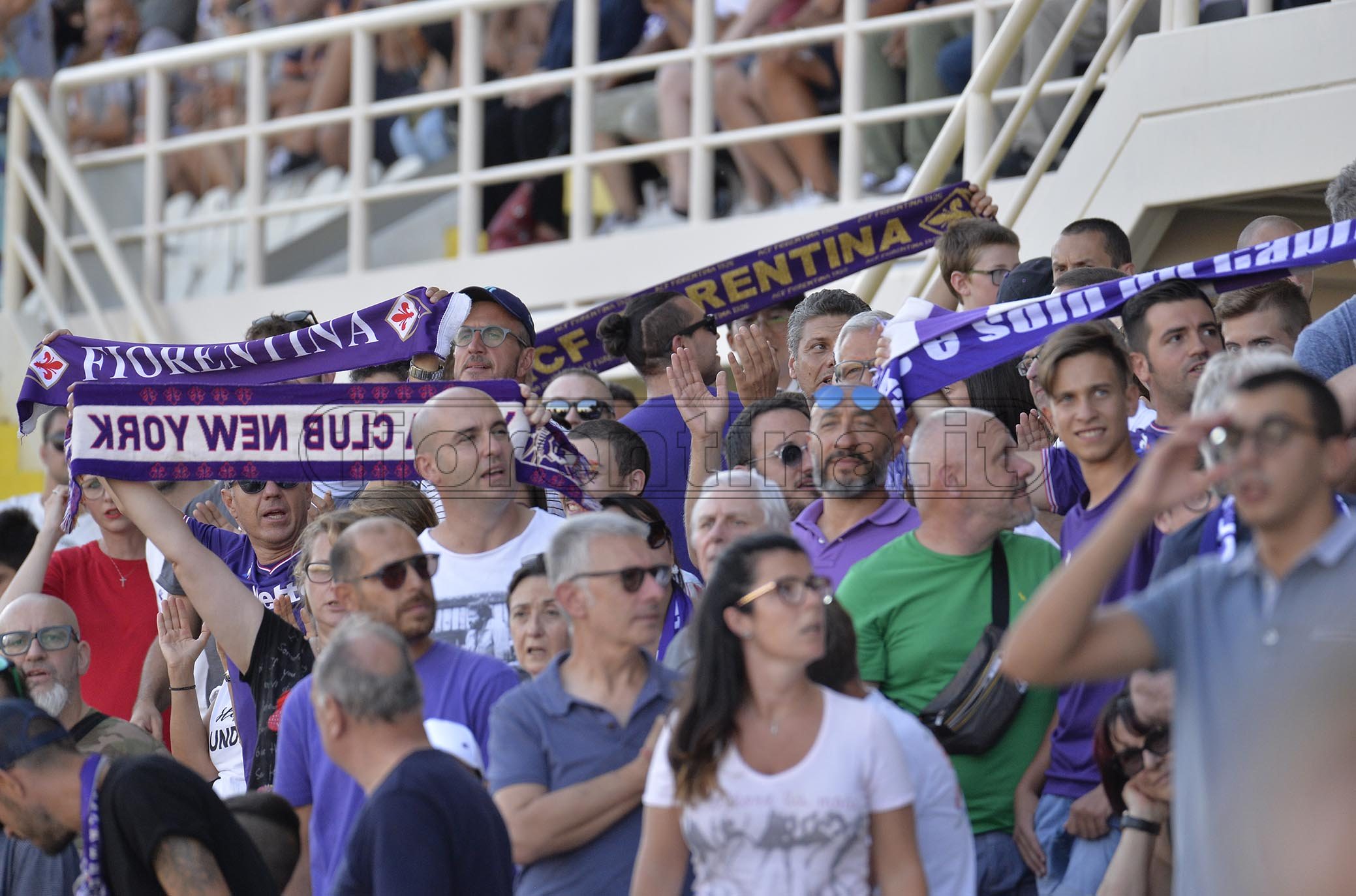 FIORENTINA - MONZA COPPA ITALIA 18-08-2019. TIFOSI DELLA FIORENTINA. GALASSI SILVANO/SILPRESS
