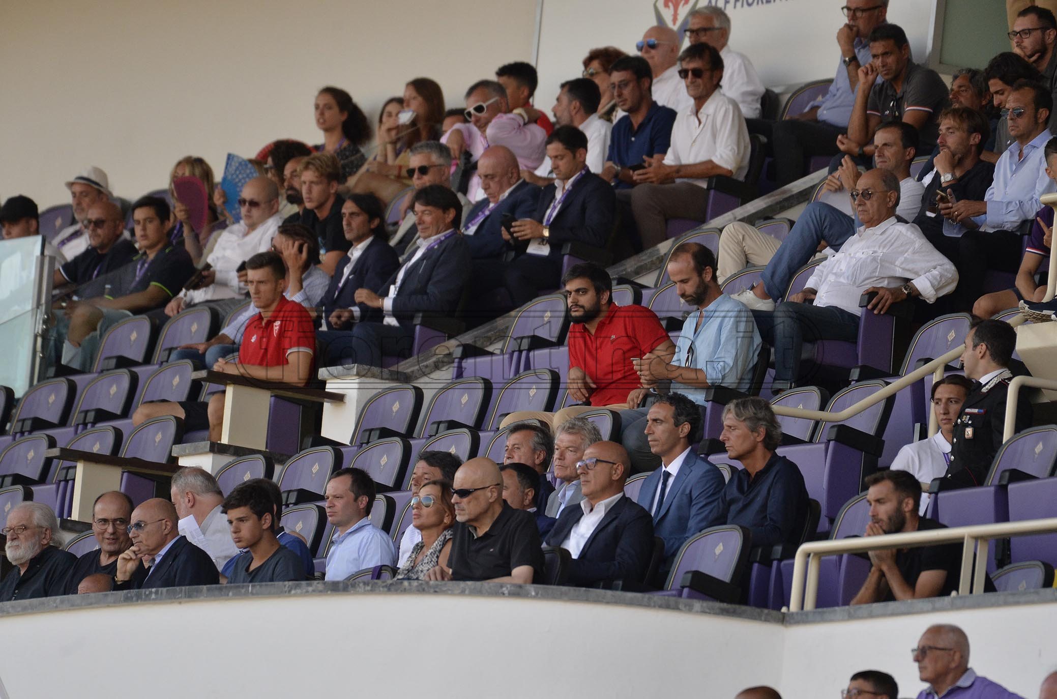 FIORENTINA - MONZA COPPA ITALIA 18-08-2019. TIFOSI DELLA FIORENTINA. GALASSI SILVANO/SILPRESS