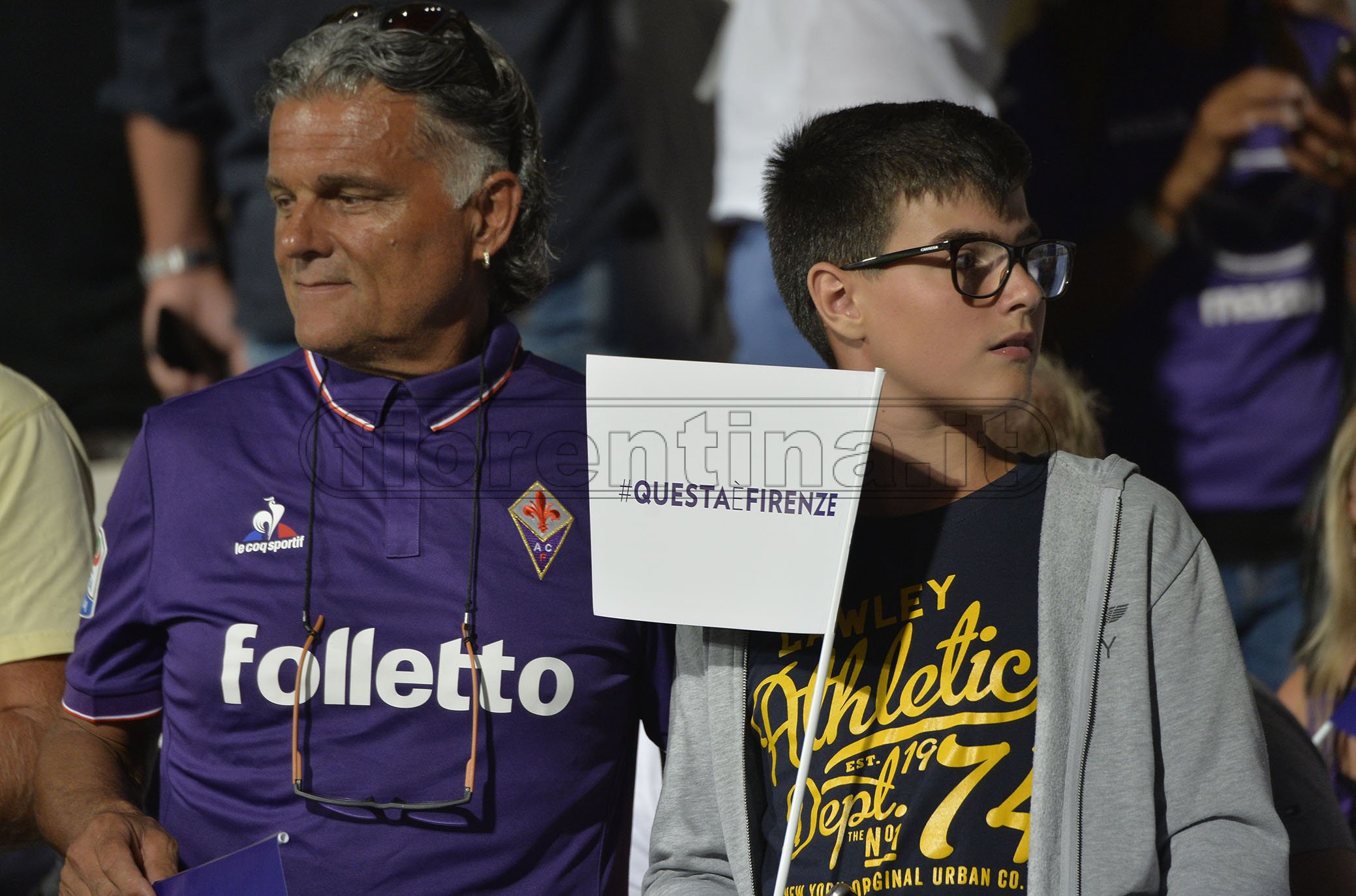 FIORNTINA-NAPOLI 24-08-2019 TIFOSI DELLA FIORENTINA. GALASSI SILVANO/SILPRESS