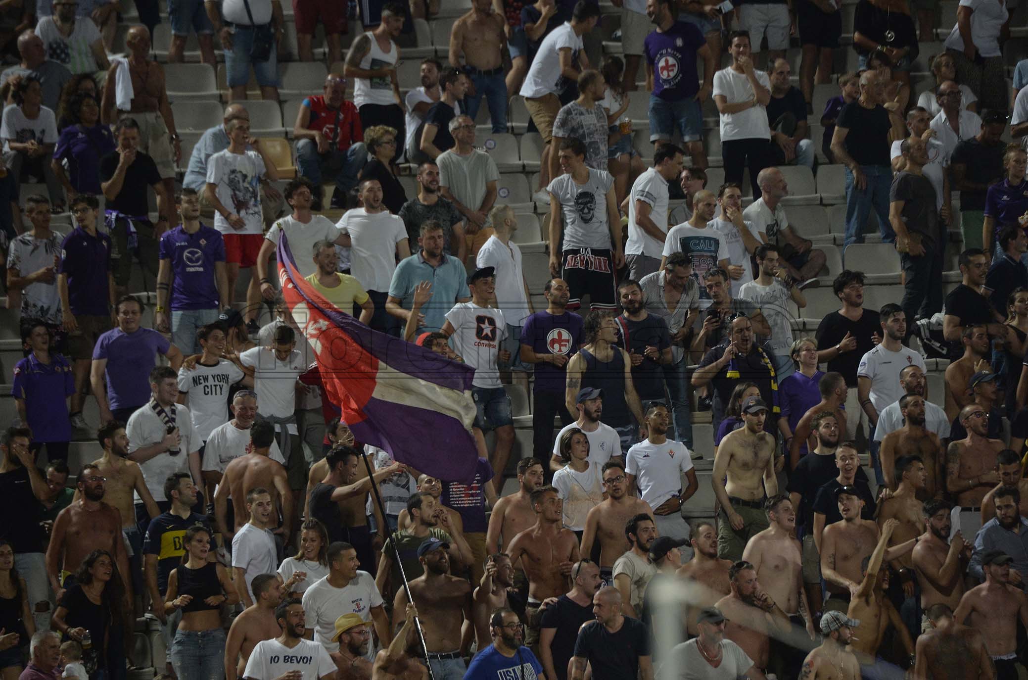 FIORENTINA-GALATASARAY 11-08-2019 TIFOSI FIORENTINA. GALASSI SILVANO/SILPRESS