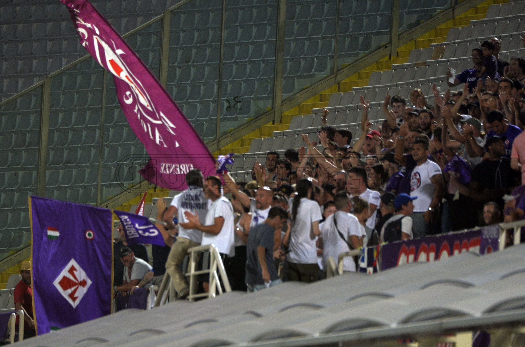 FIORENTINA-GALATASARAY 11-08-2019 TIFOSI FIORENTINA. GALASSI SILVANO/SILPRESS