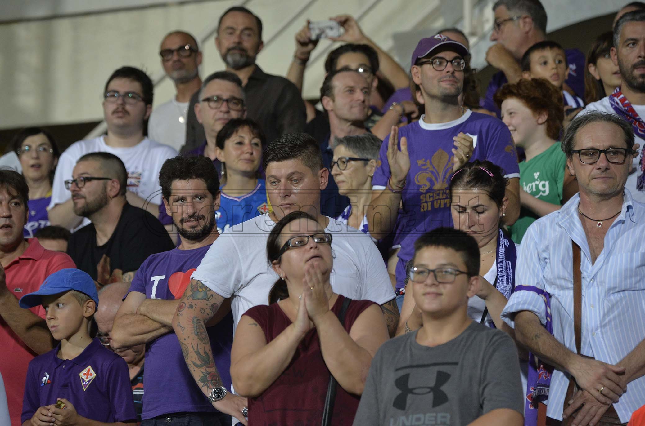 FIORENTINA-GALATASARAY 11-08-2019 TIFOSI FIORENTINA. GALASSI SILVANO/SILPRESS