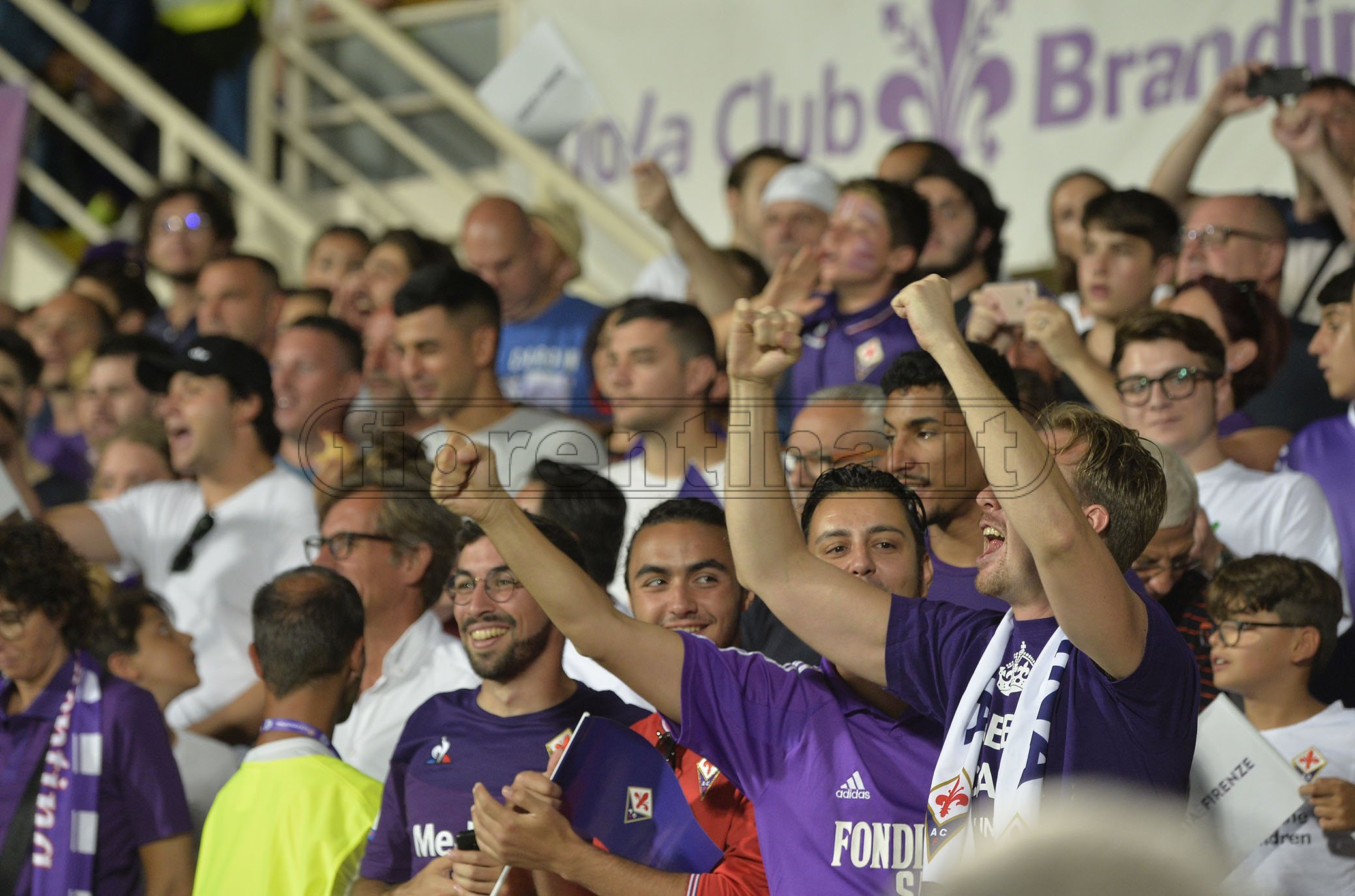FIORNTINA-NAPOLI 24-08-2019 TIFOSI DELLA FIORENTINA. GALASSI SILVANO/SILPRESS