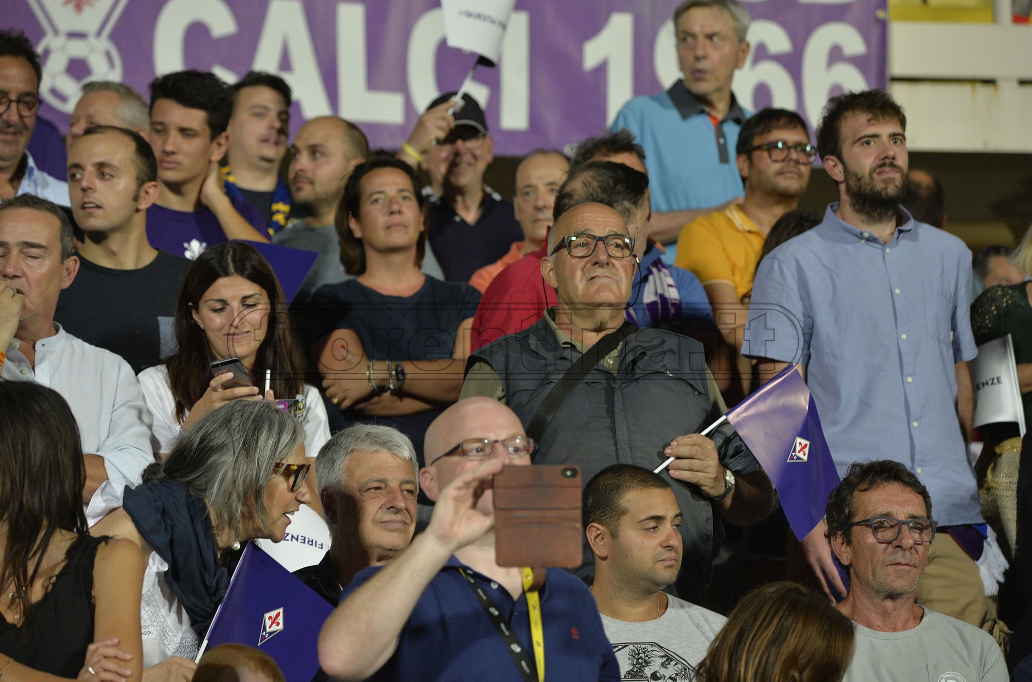 FIORNTINA-NAPOLI 24-08-2019 TIFOSI DELLA FIORENTINA. GALASSI SILVANO/SILPRESS